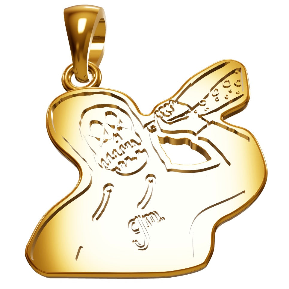 Charm Silver - Gold Plated 18kt feat. rektguy #889