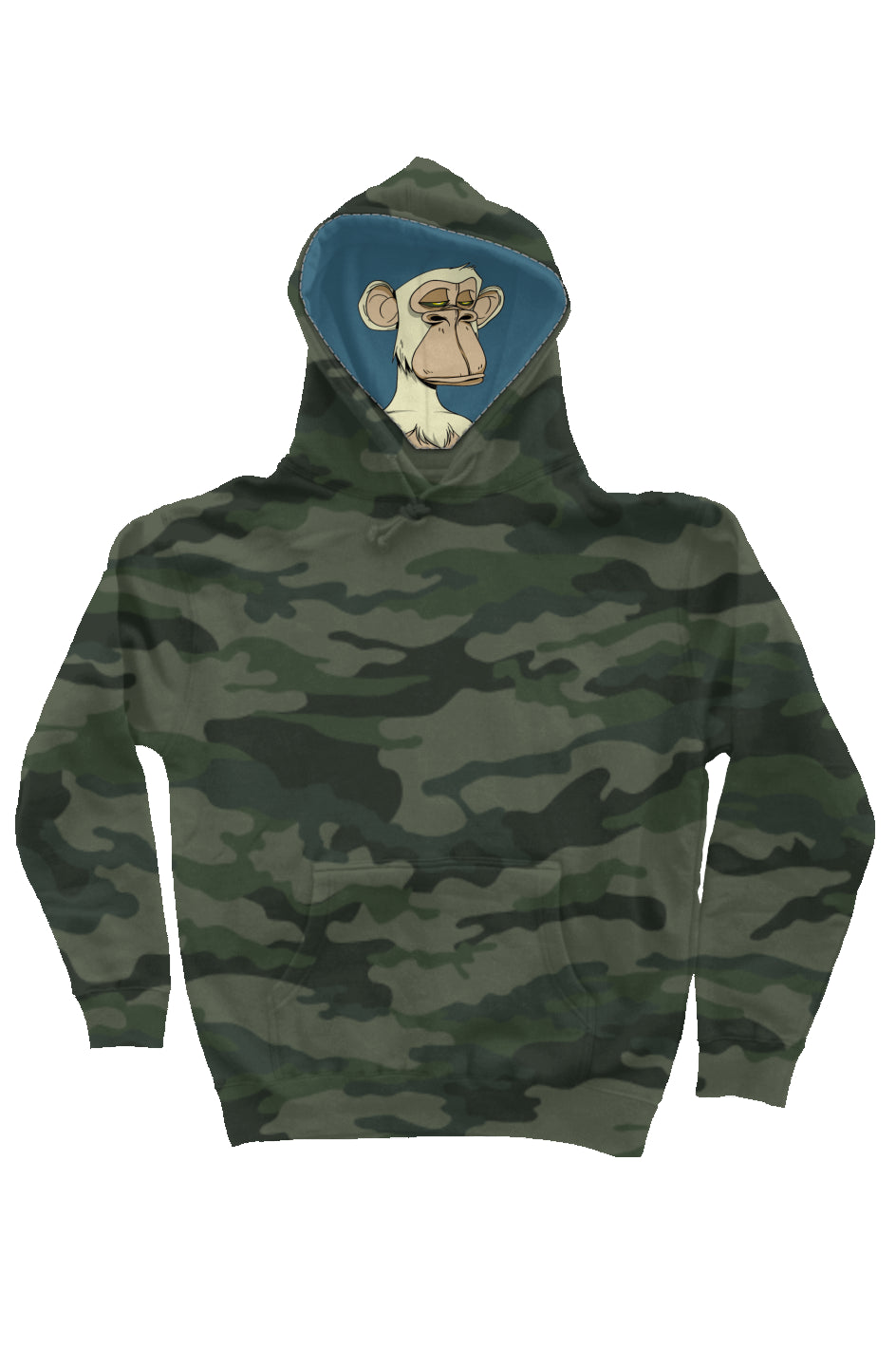 Camo Independent Heavyweight Hoodie