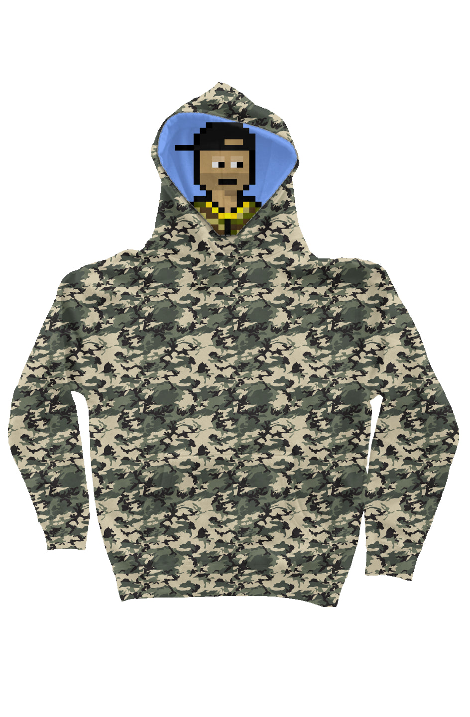Camo Independent Heavyweight Hoodie