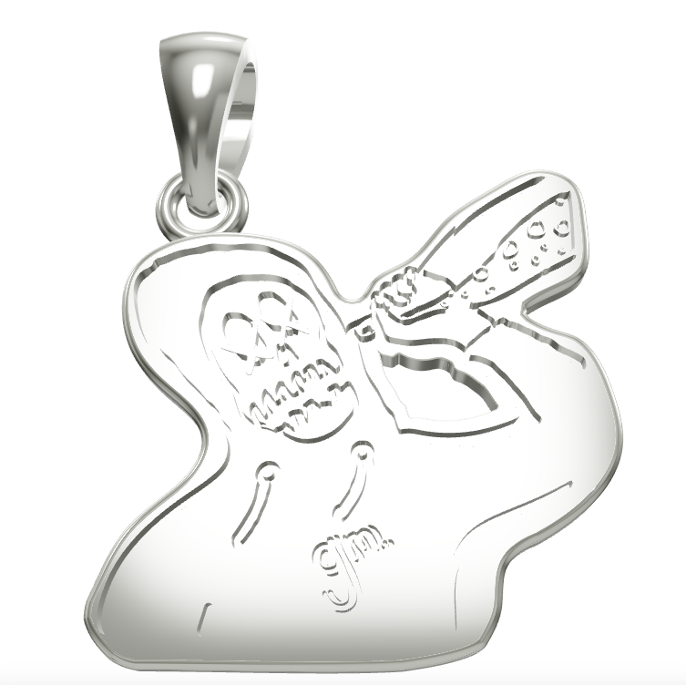 Charm Silver - Gold Plated 18kt feat. rektguy #889