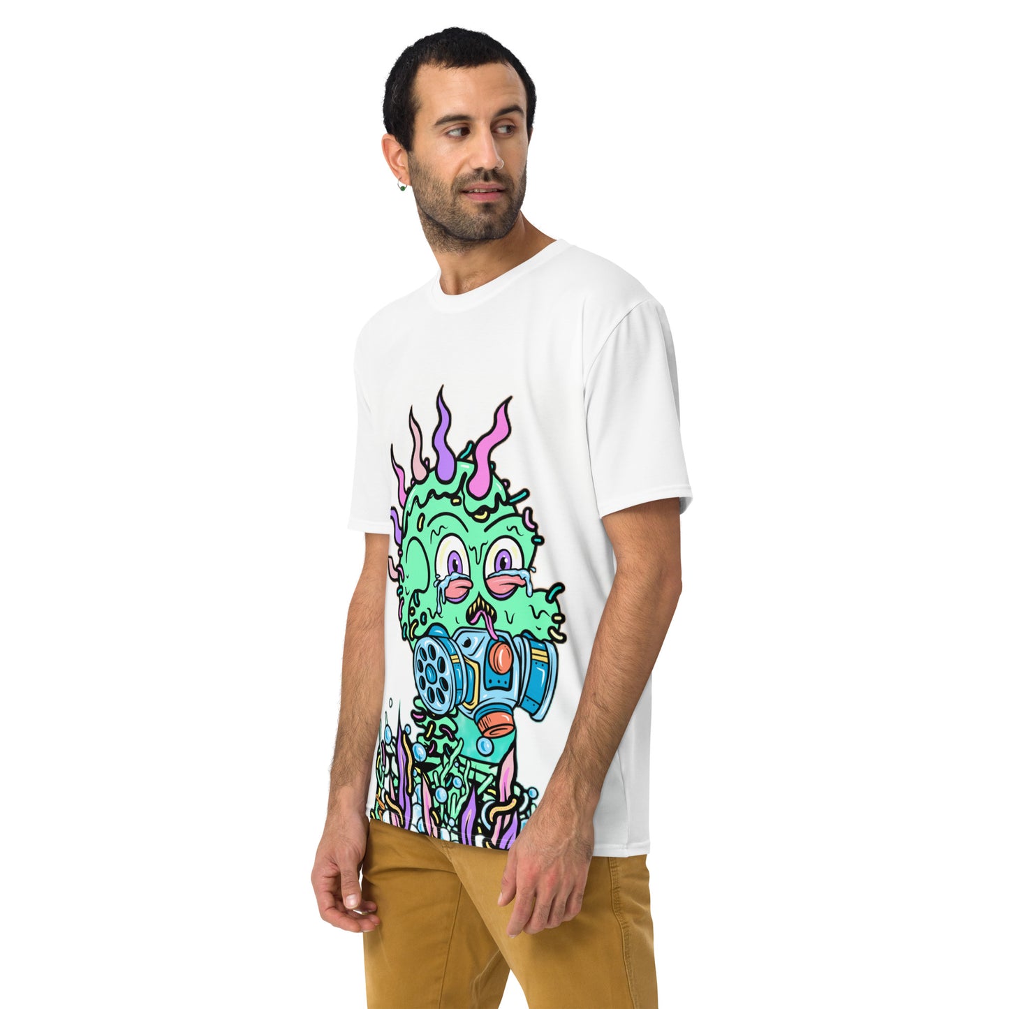All-over t-sht. feat. Toxic Skulls Club #7803