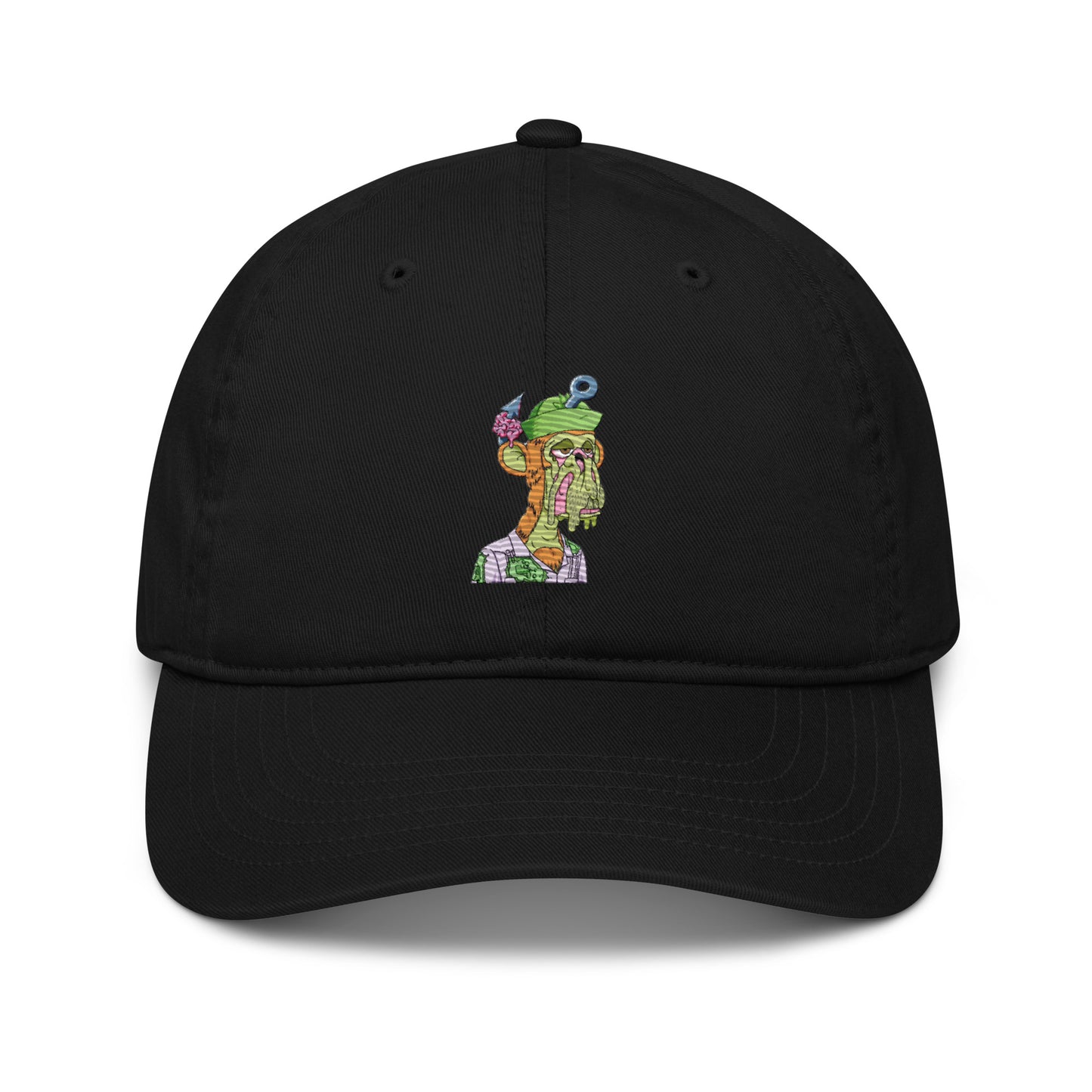 Organic dad hat feat MAYC #9904 (embroidered)