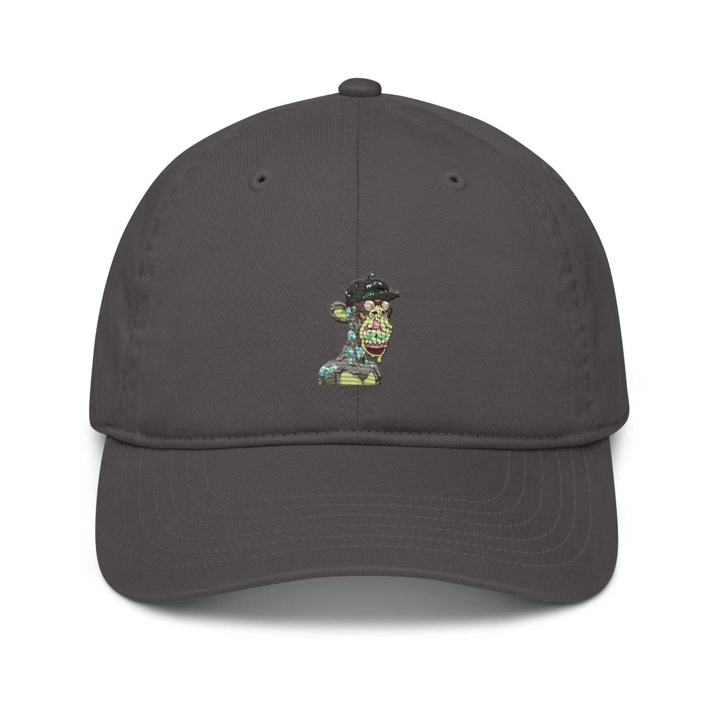 Organic dad hat feat MAYC #201 (embroidered)
