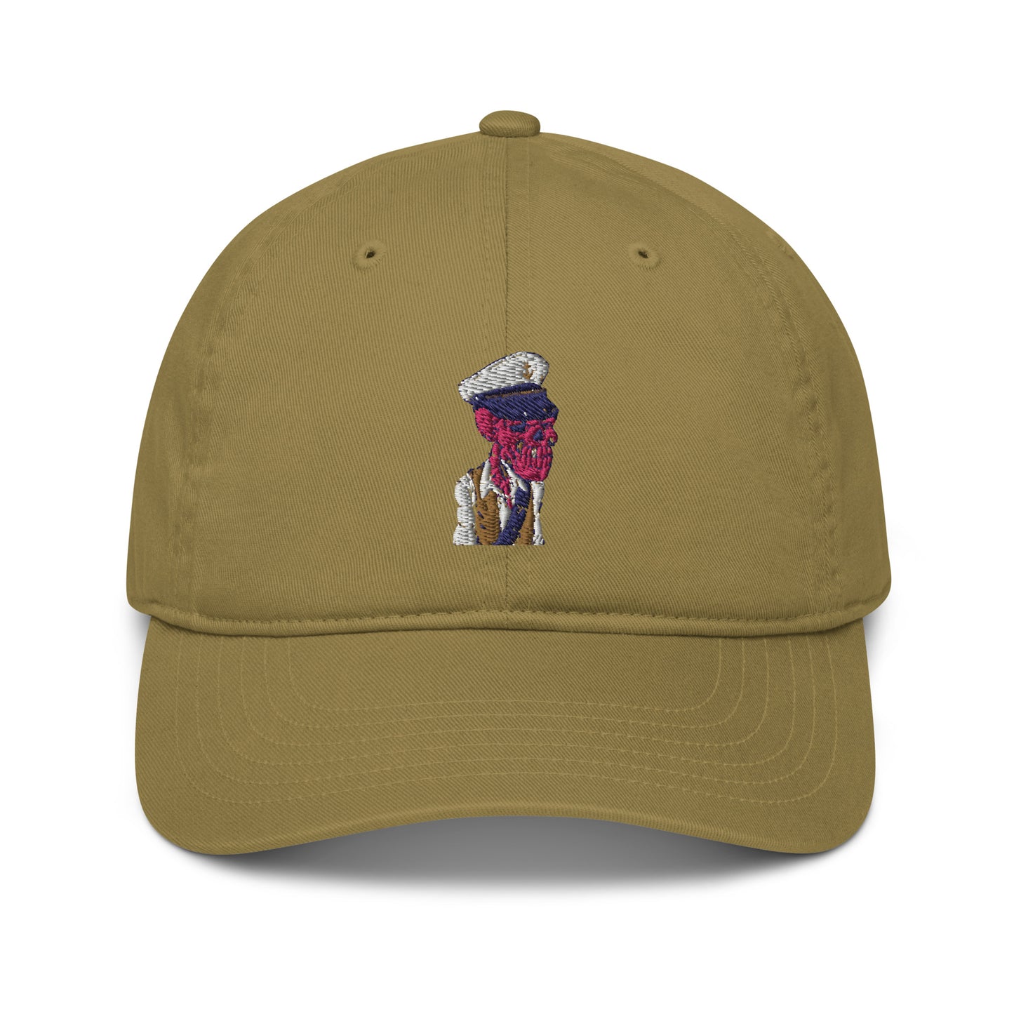 Organic dad hat feat arkaneskulls (embroidered)
