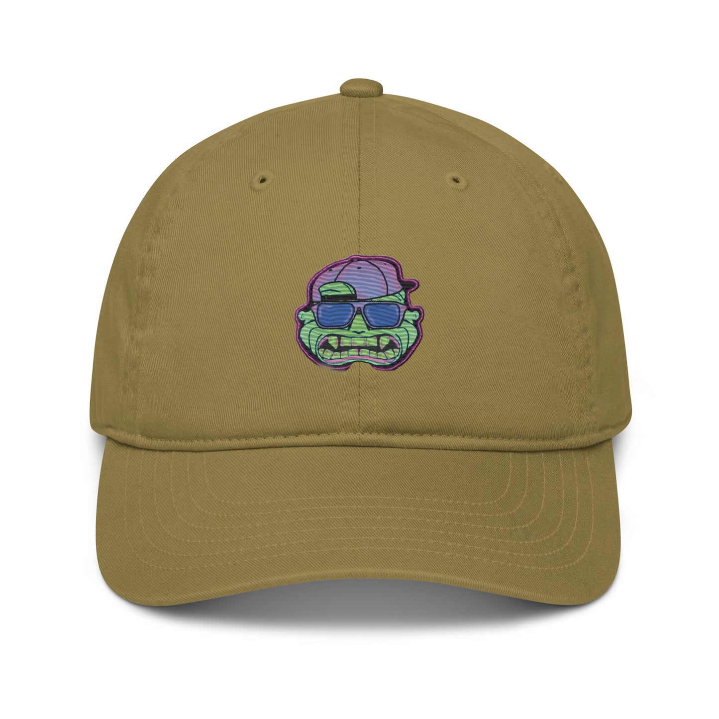 Organic dad hat feat Lil Loco #44 (embroidered)