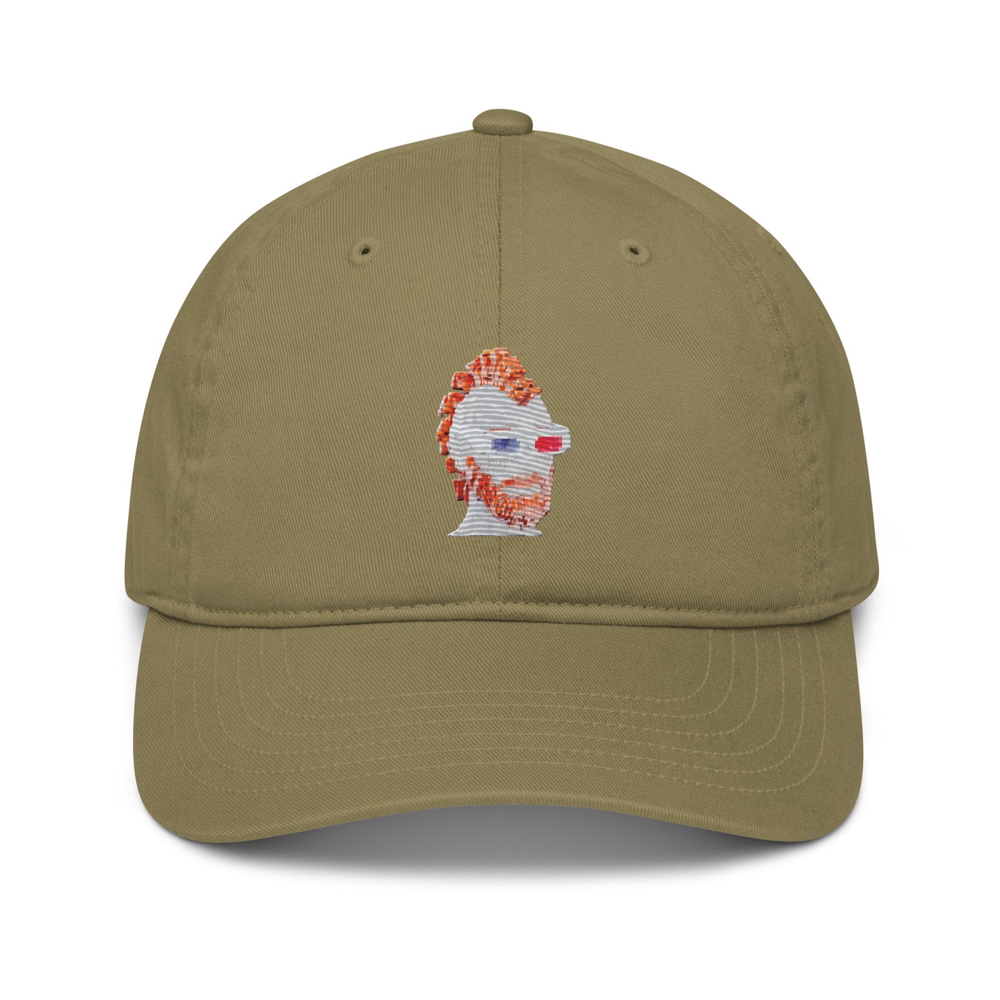 Organic dad hat feat. BrightFutureGuy (embroidered) - Farcaster
