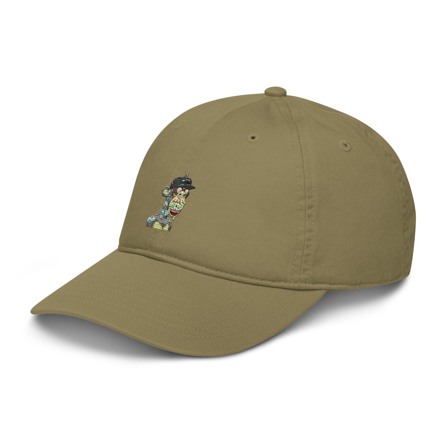 Organic dad hat feat MAYC #201 (embroidered)