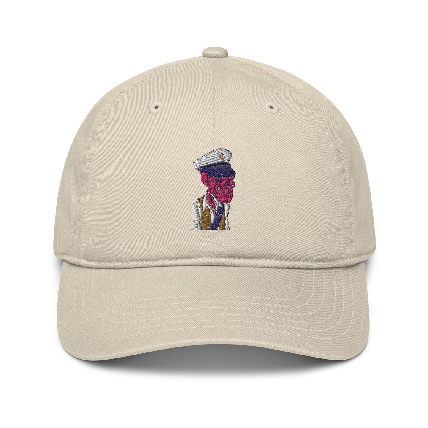 Organic dad hat feat arkaneskulls (embroidered)