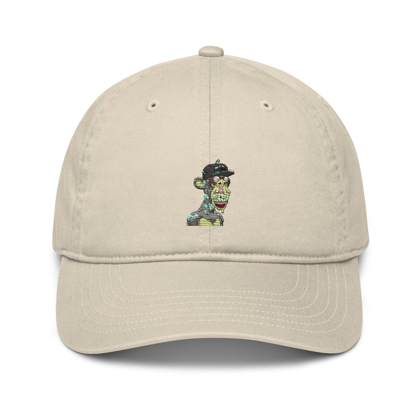 Organic dad hat feat MAYC #201 (embroidered)