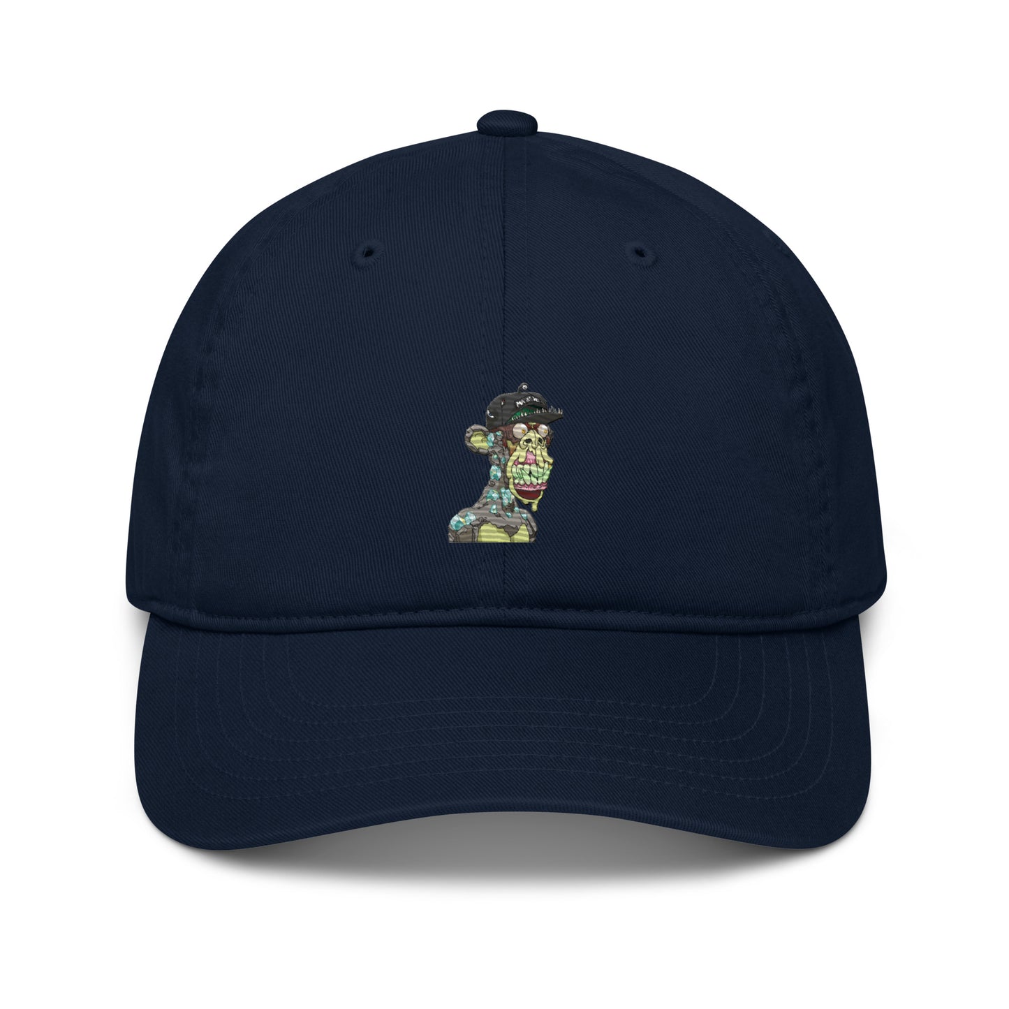 Organic dad hat feat MAYC #201 (embroidered)