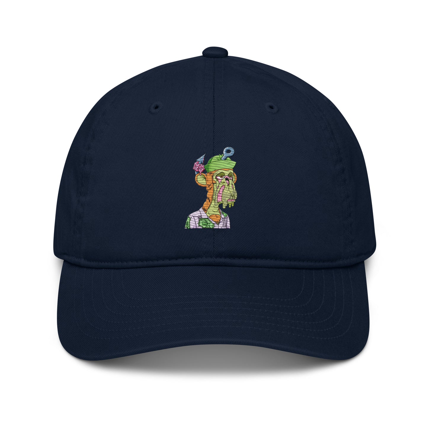 Organic dad hat feat MAYC #9904 (embroidered)