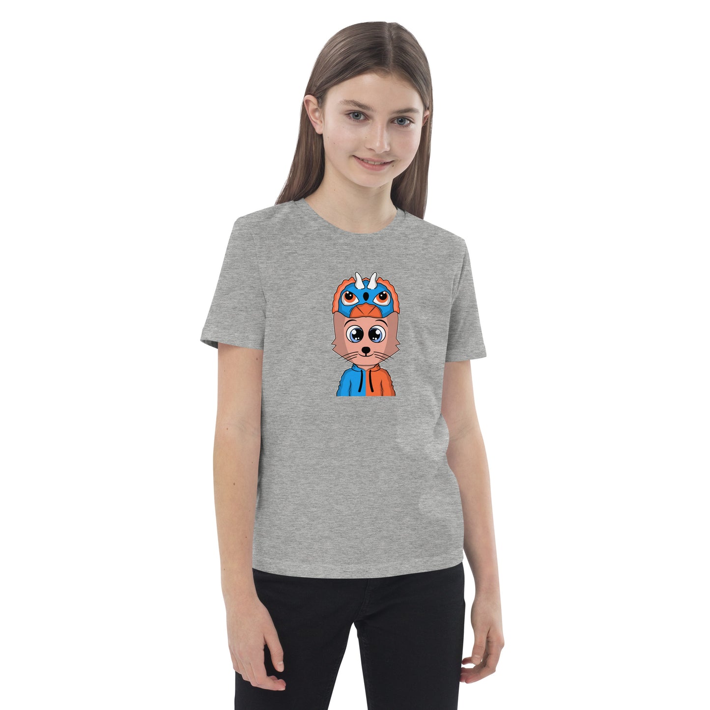 Organic cotton kids t-shirt feat CatsNFT011