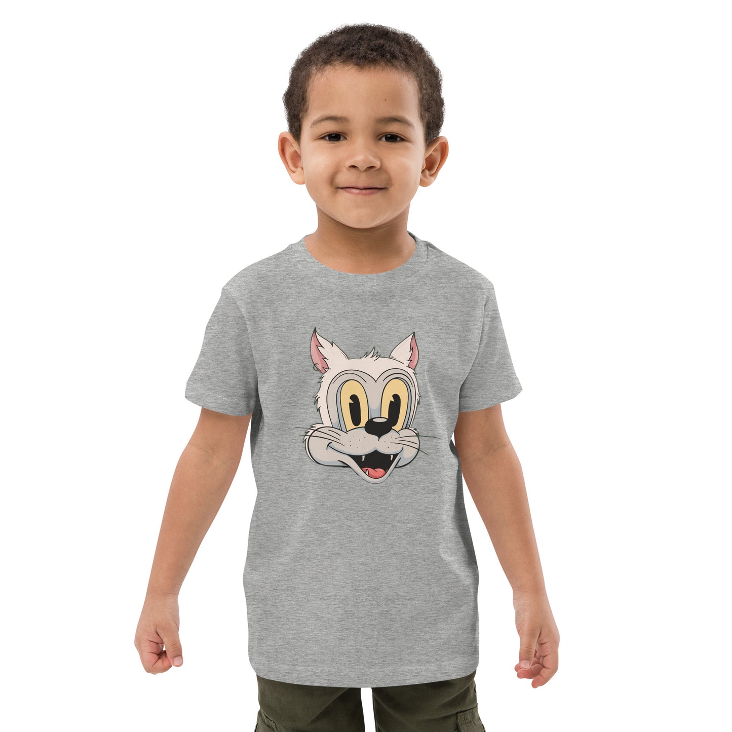 Organic cotton kids t-shirt feat DEGEN TOONZ #7949