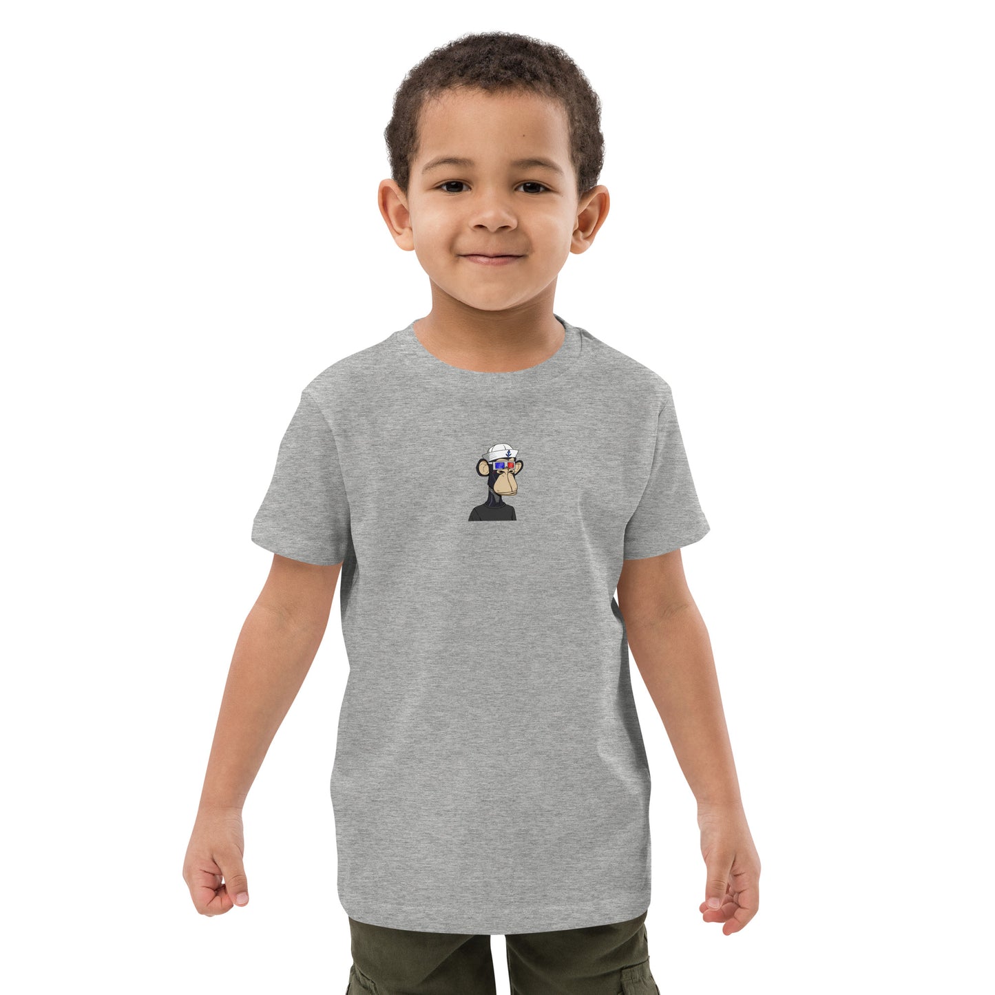 Organic cotton kids t-shirt feat BAYC #2783