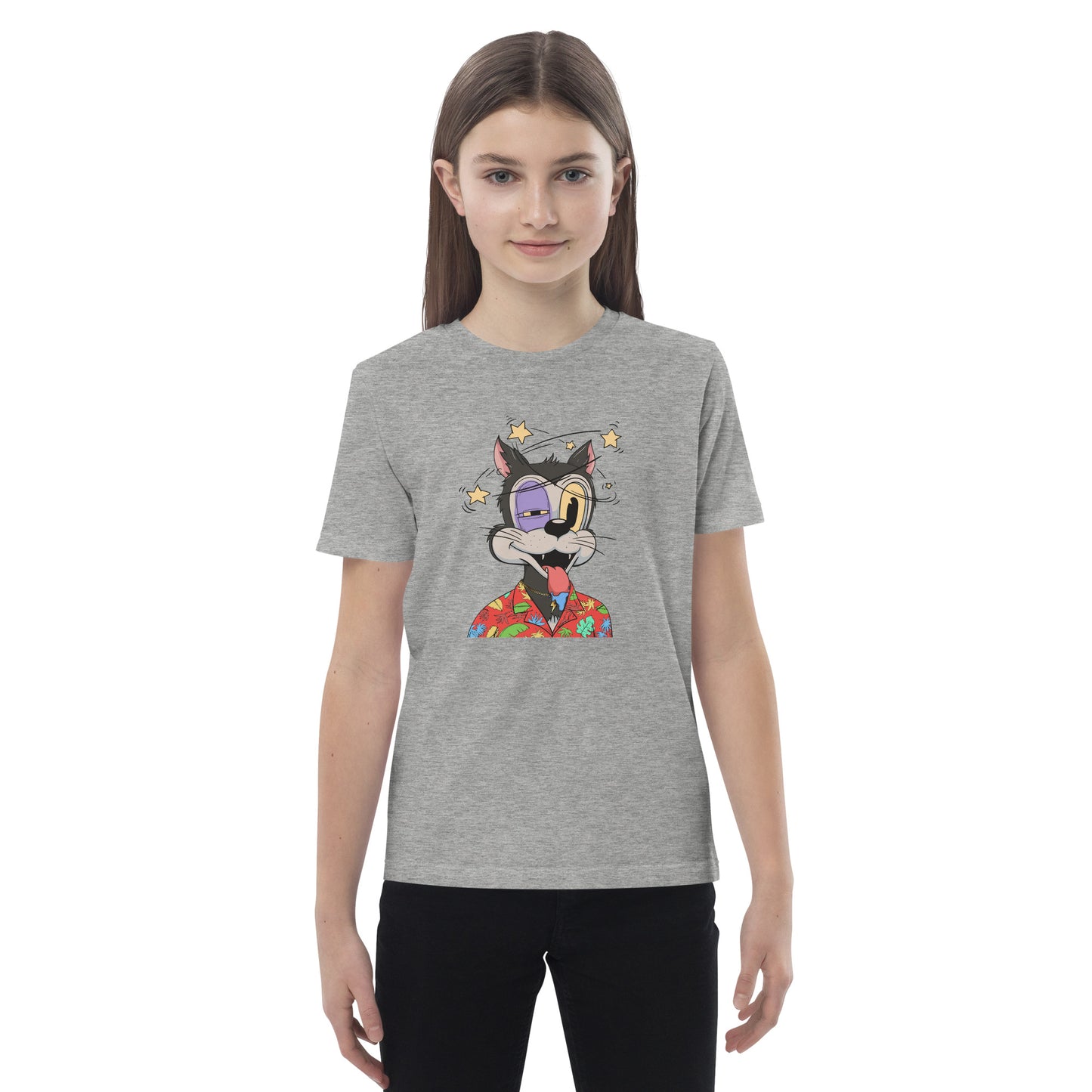 Organic cotton kids t-shirt feat. TONY TOONZ