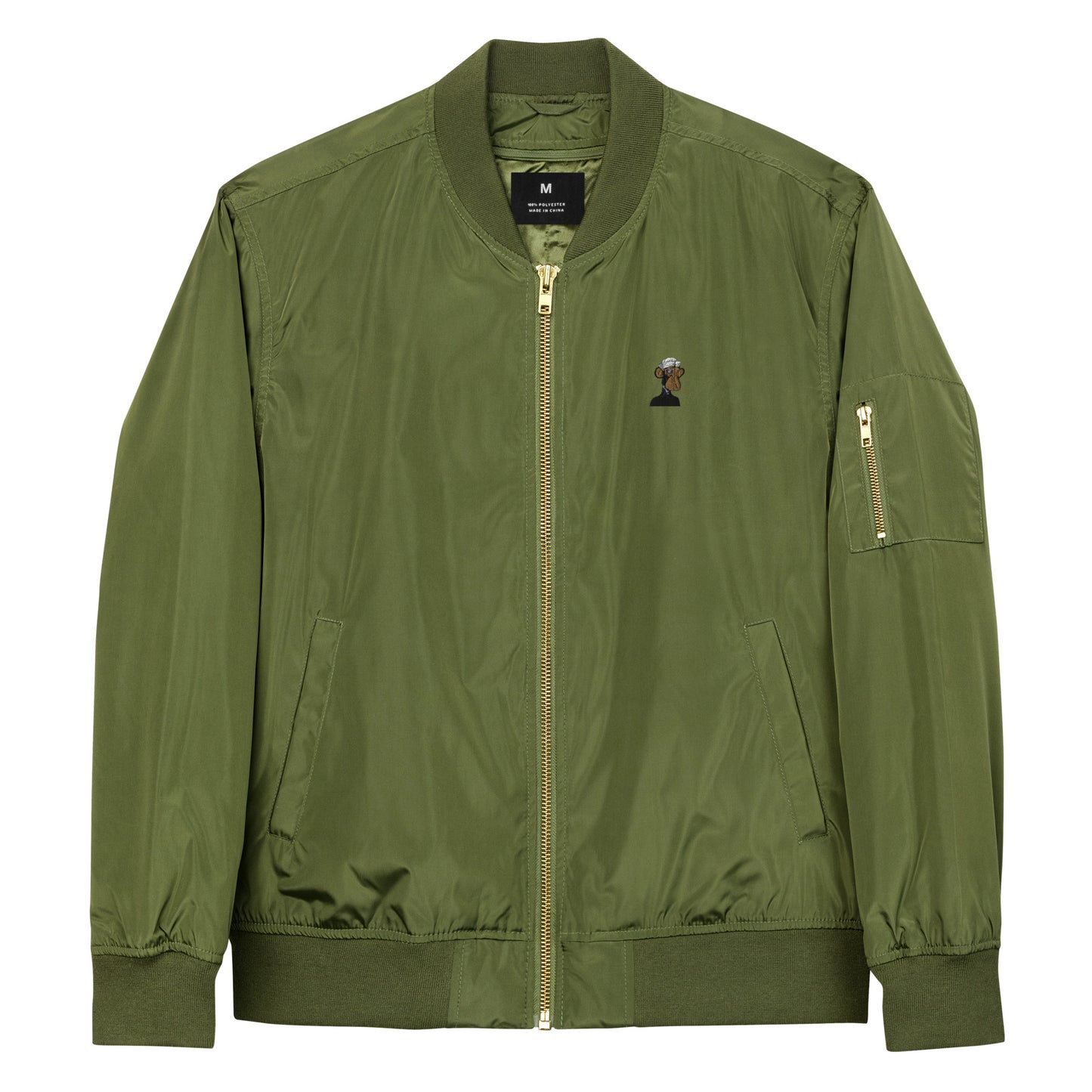 Premium recycled bomber jacket feat BAYC #2783 (embroidered)