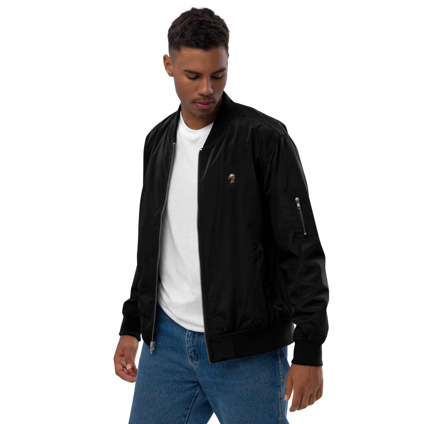 Premium recycled bomber jacket feat BAYC #2783 (embroidered)