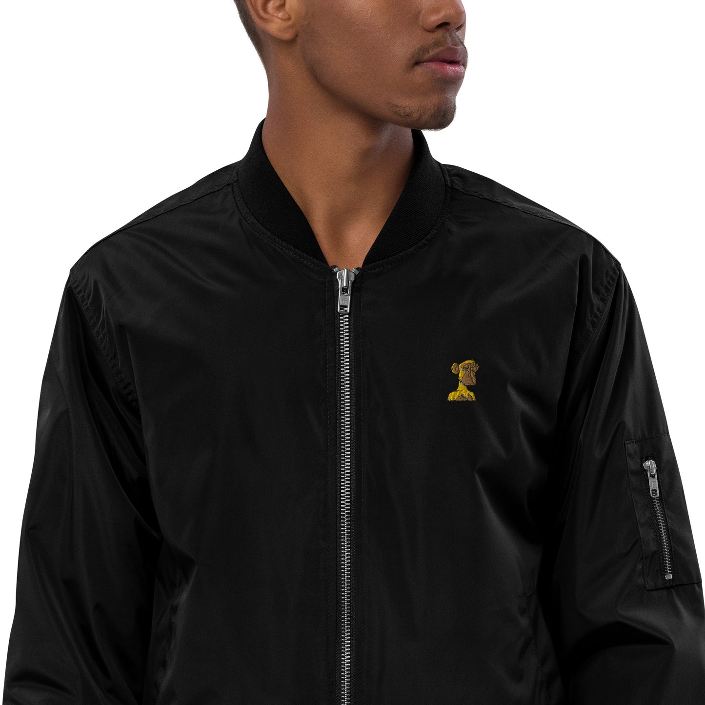 Premium recycled bomber jacket feat BAYC #4039 (embroidered)