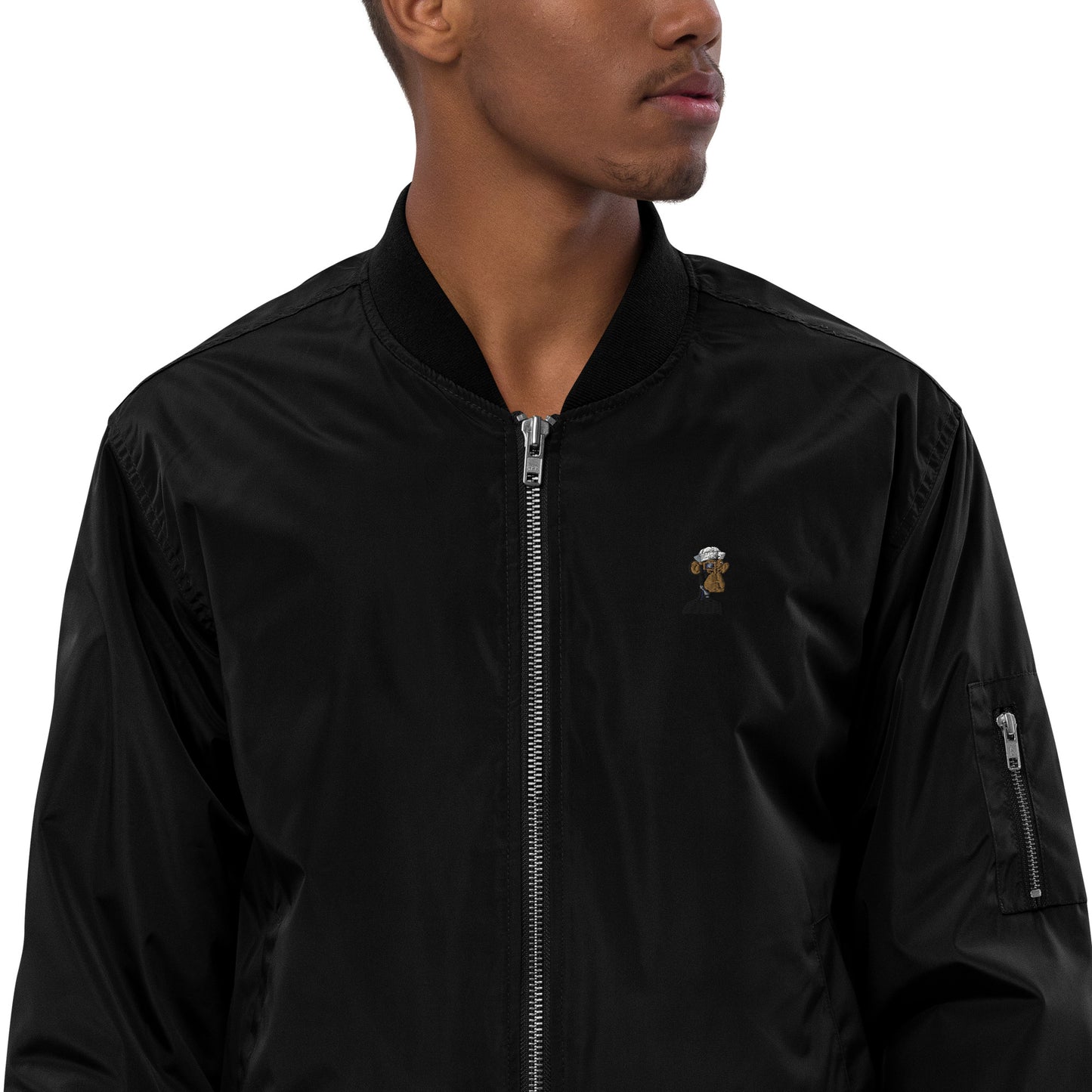 Premium recycled bomber jacket feat BAYC #2783 (embroidered)