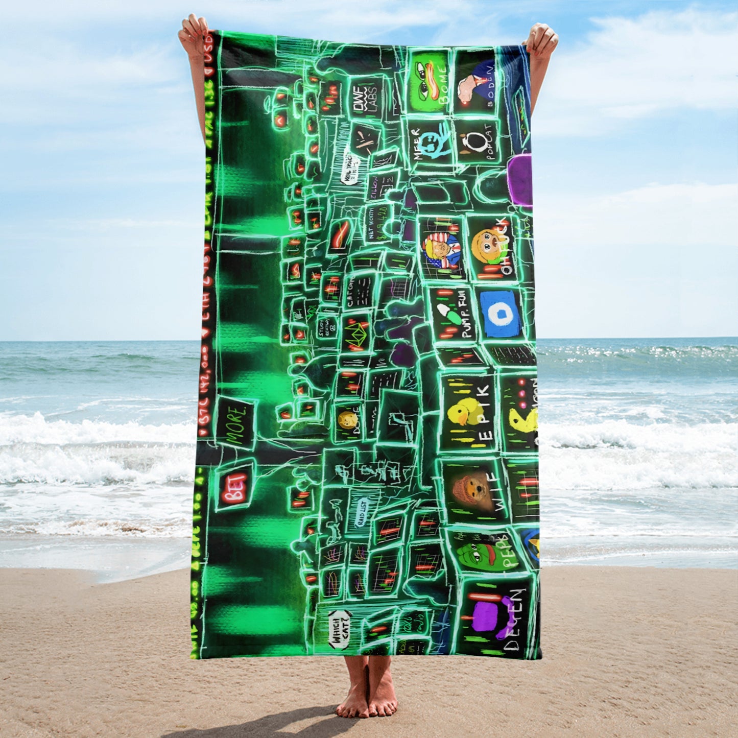 Towel feat. memecoin supercycle by based osf