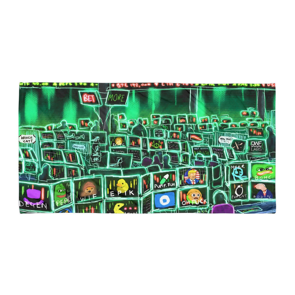 Towel feat. memecoin supercycle by based osf