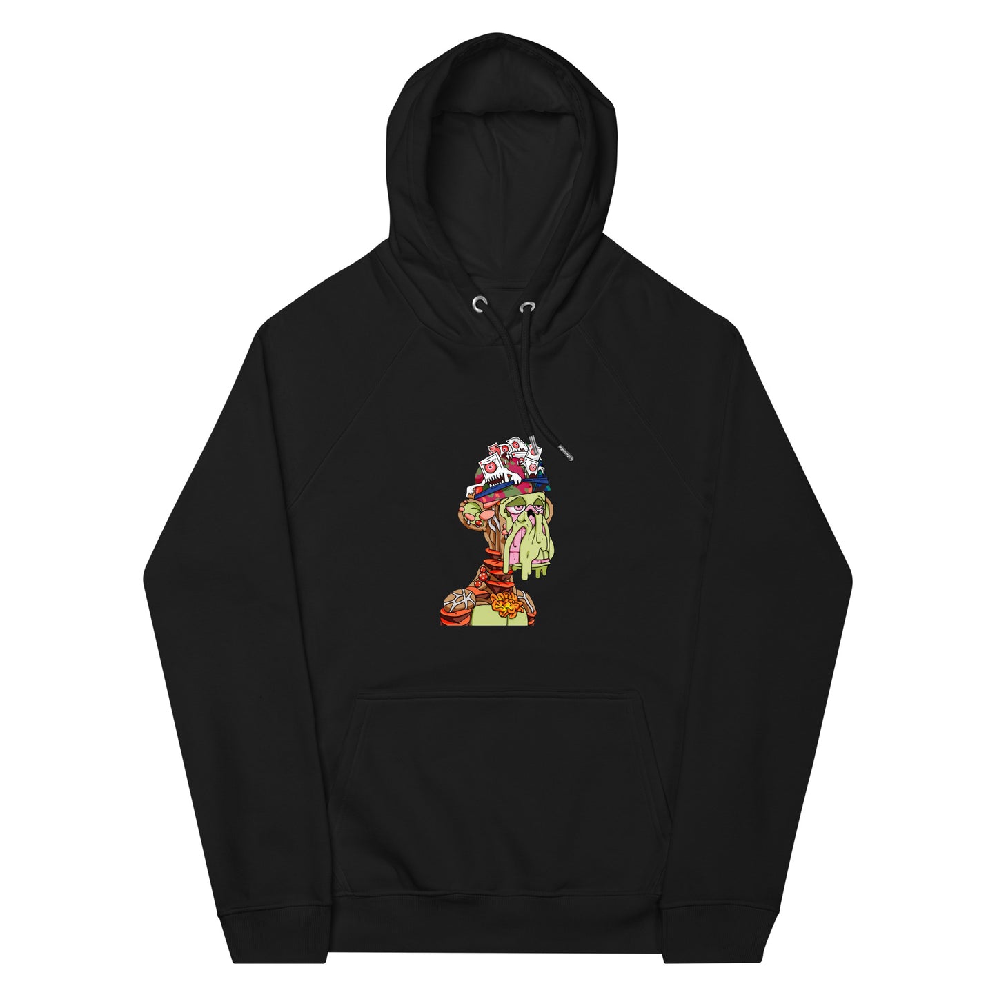 Unisex eco raglan hoodie feat MAYC #5005