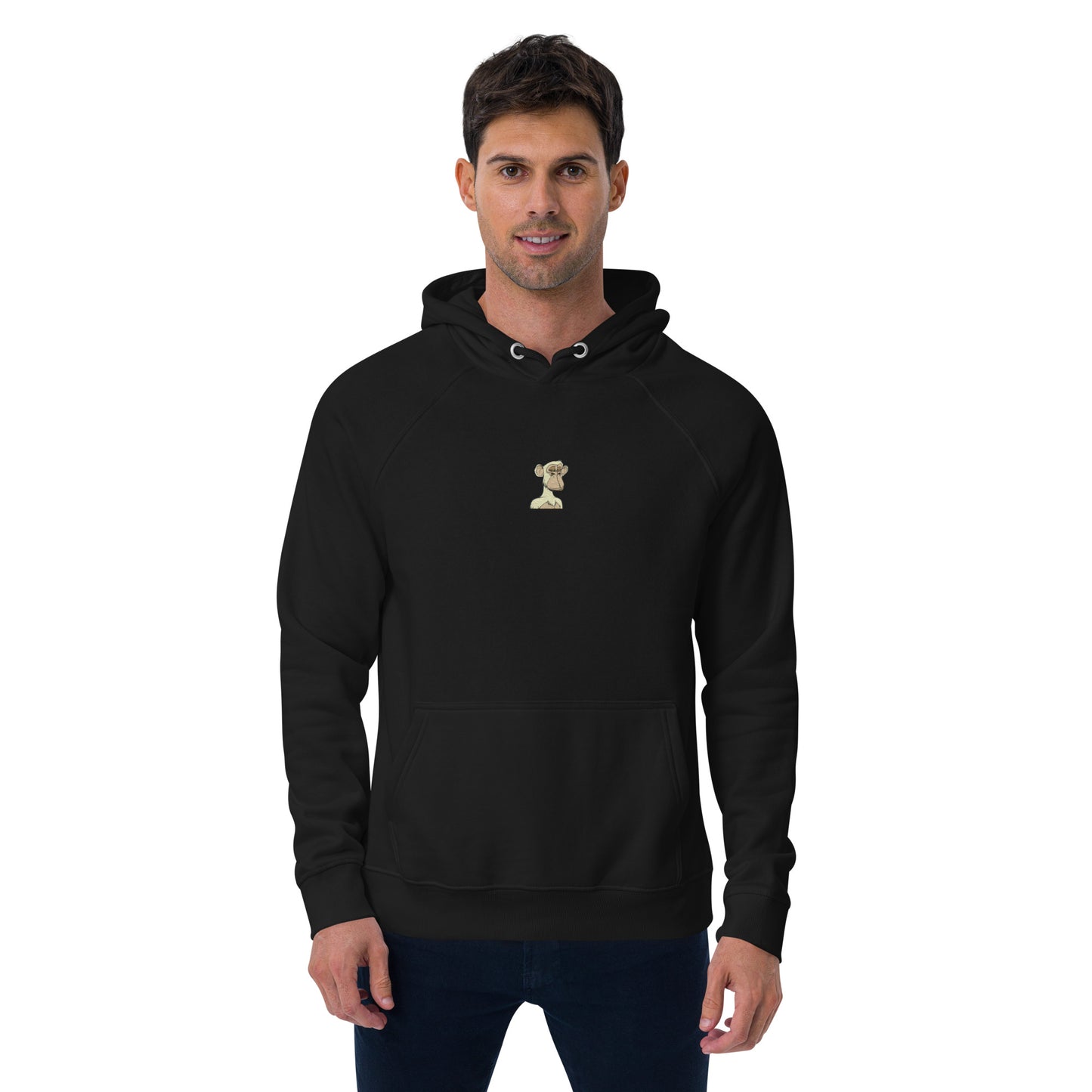 Unisex eco raglan hoodie feat BAYC #4039