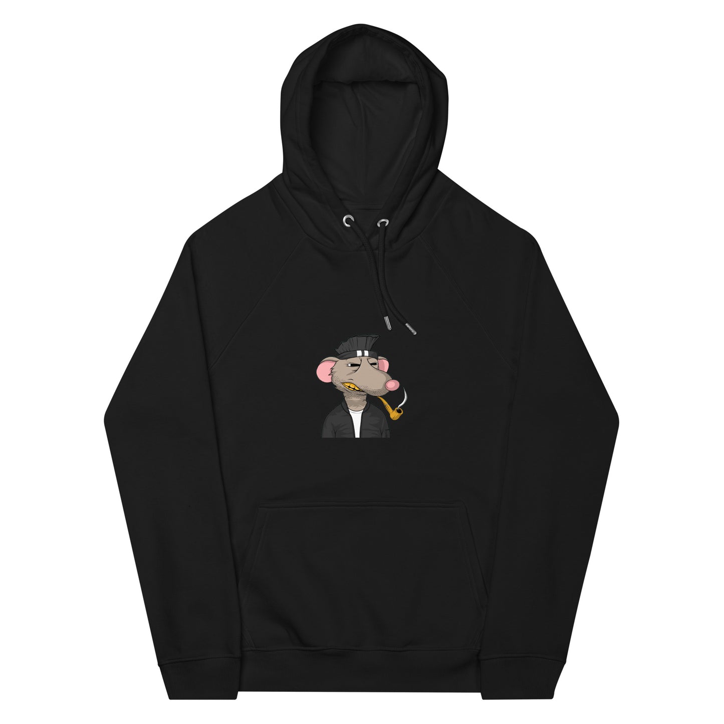 Unisex eco raglan hoodie feat Fat Rat #3320