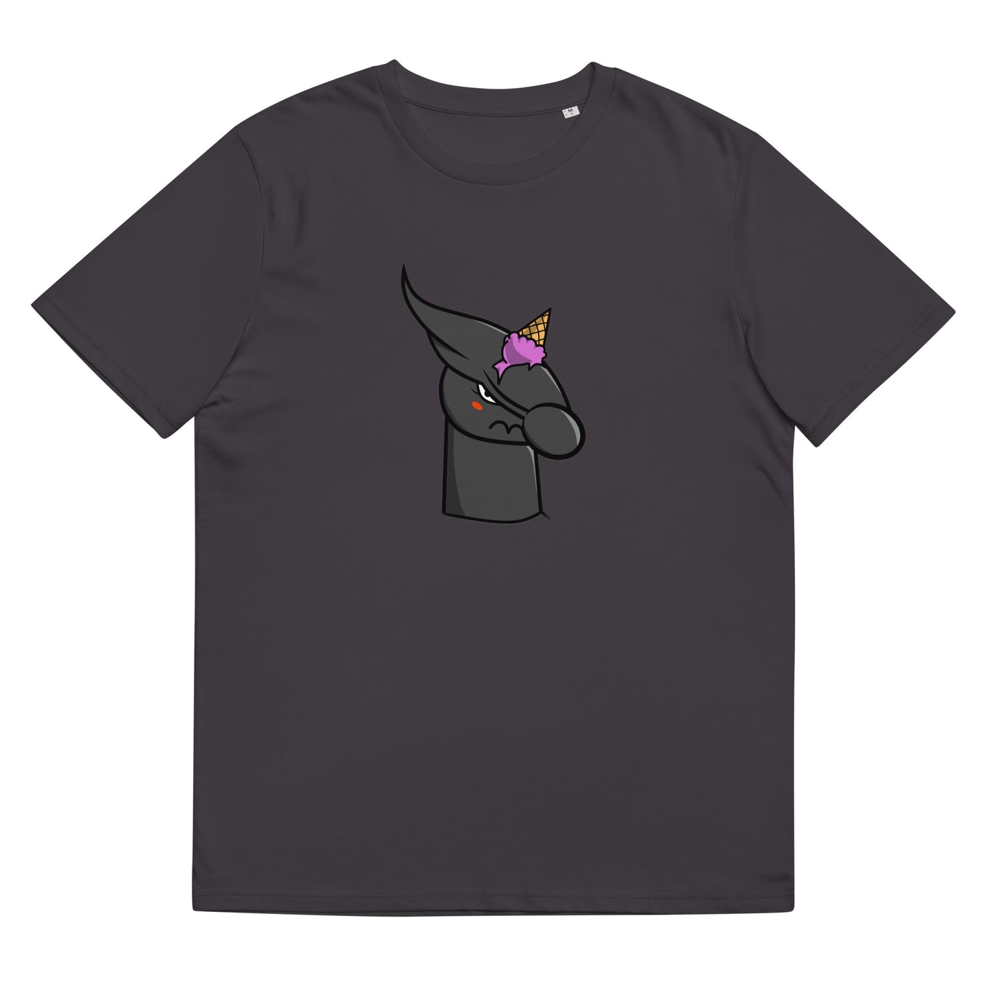 Unisex organic cotton t-shirt feat UNICORN #333D
