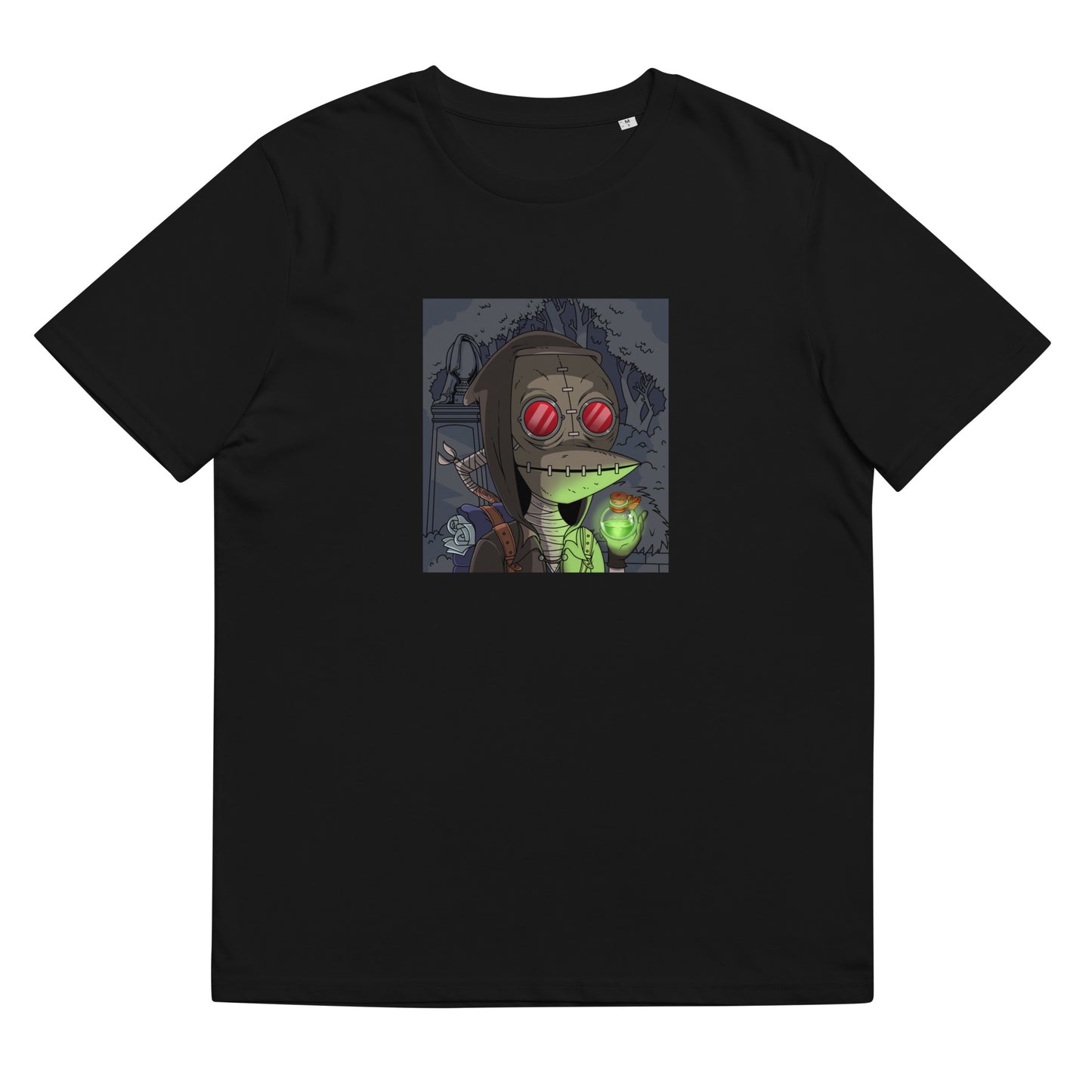 Unisex organic cotton t-shirt feat aliendumbclub