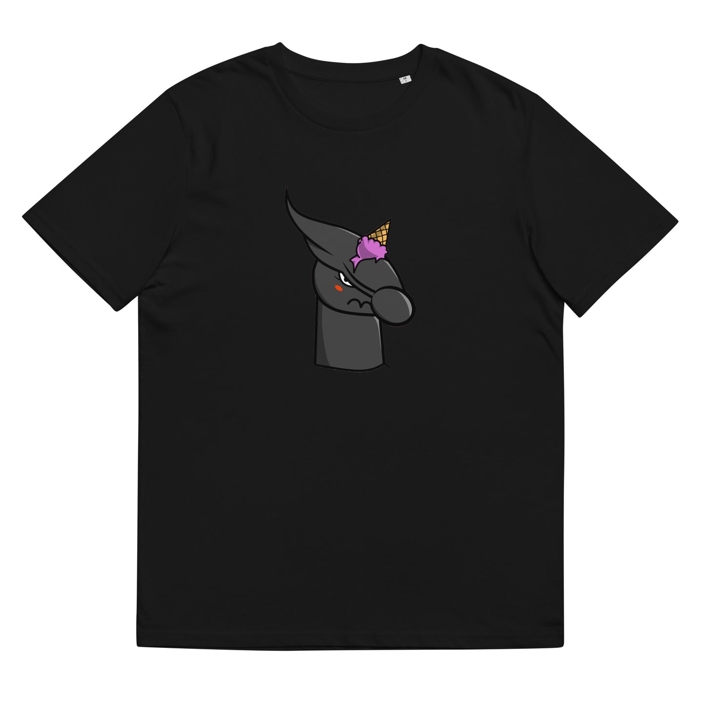 Unisex organic cotton t-shirt feat UNICORN #333D