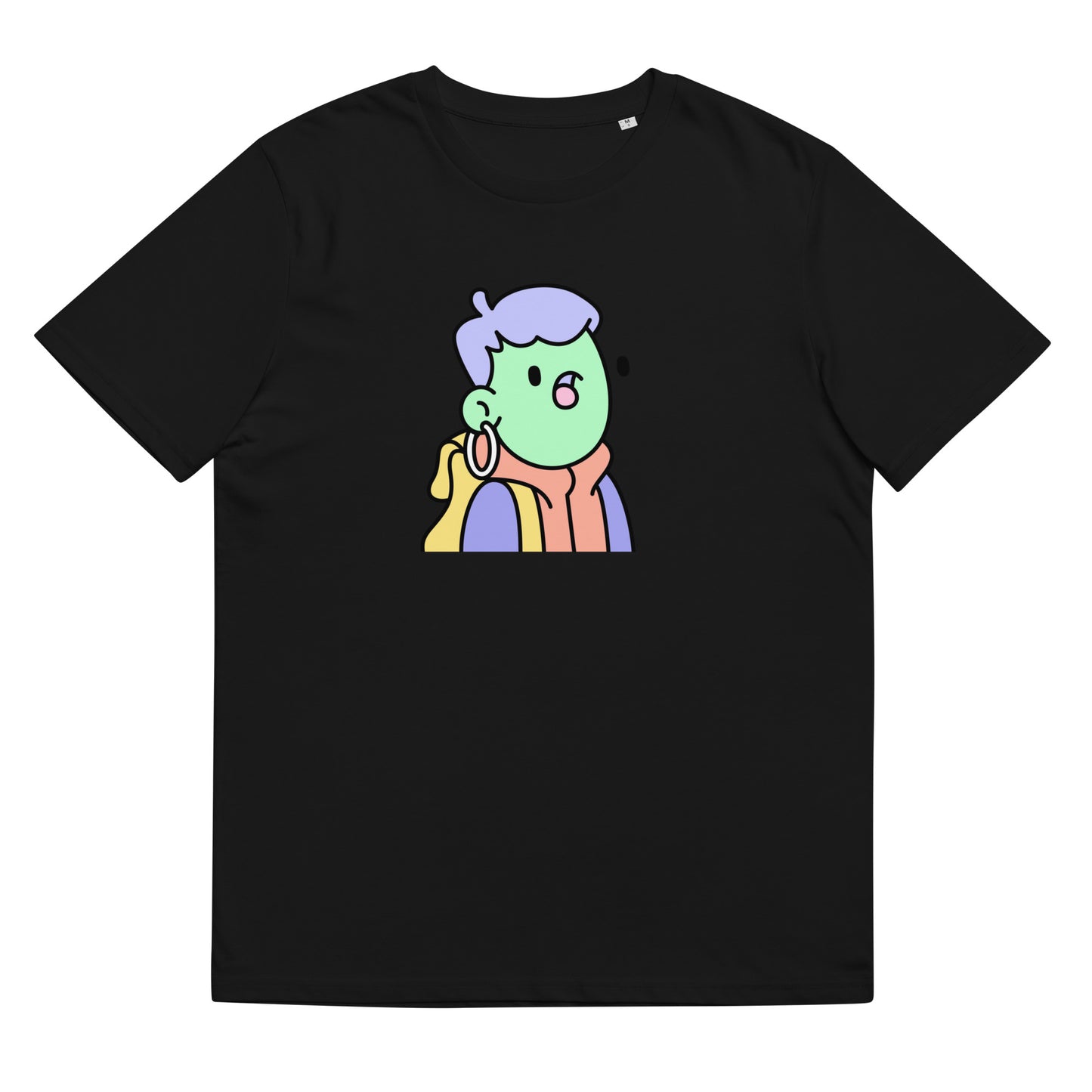 Unisex organic cotton t-shirt feat Doodle #4954