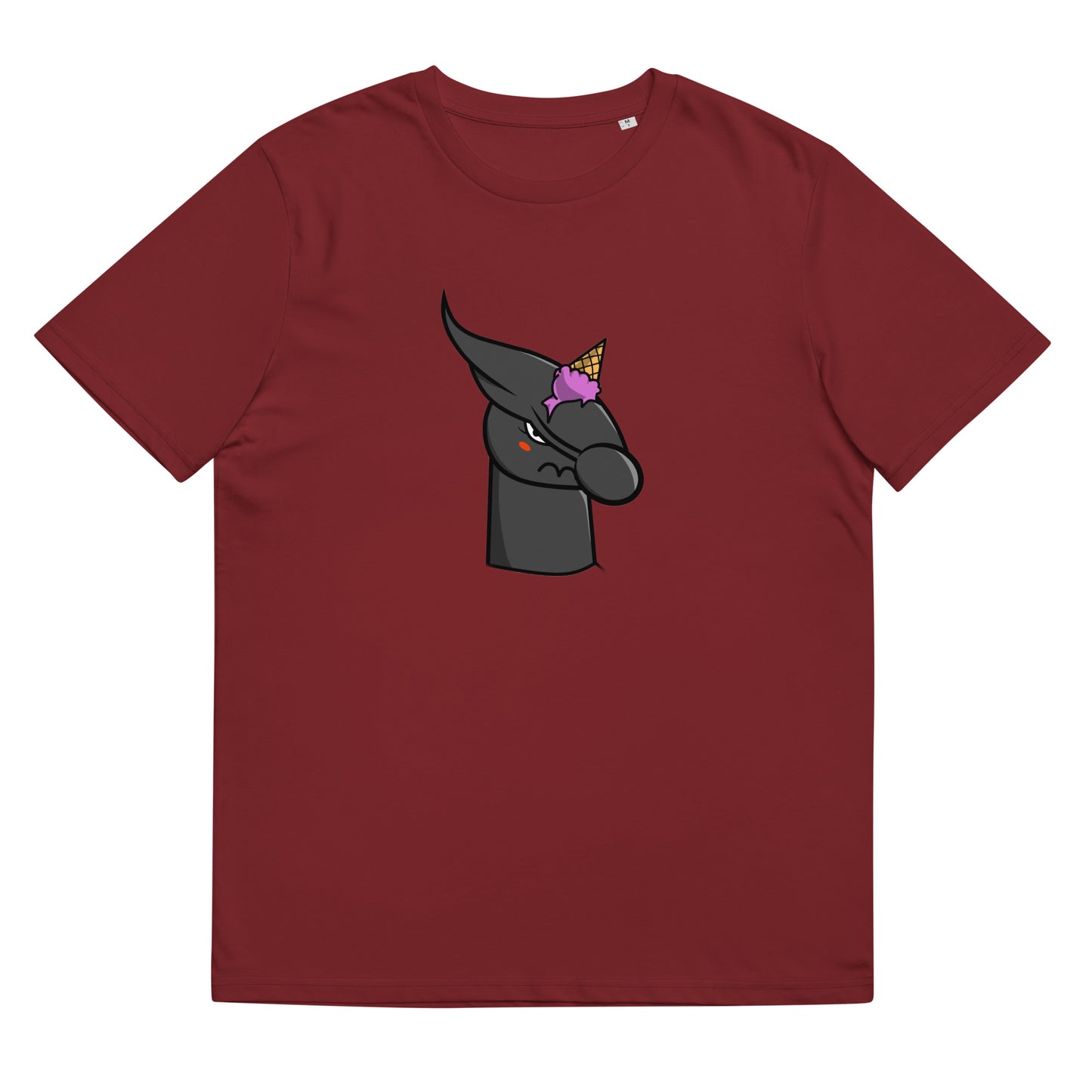 Unisex organic cotton t-shirt feat UNICORN #333D