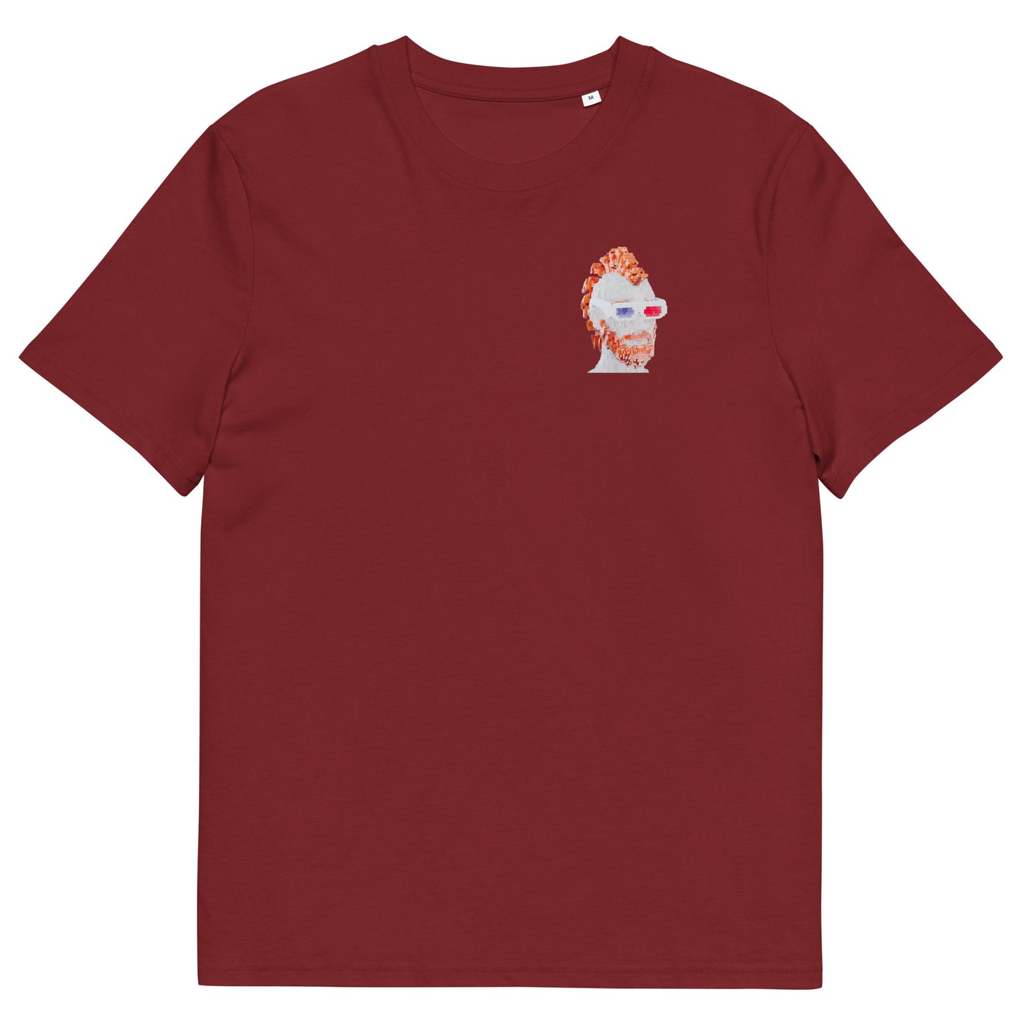 Unisex organic cotton t-shirt feat. BrightFutureGuy - Farcaster