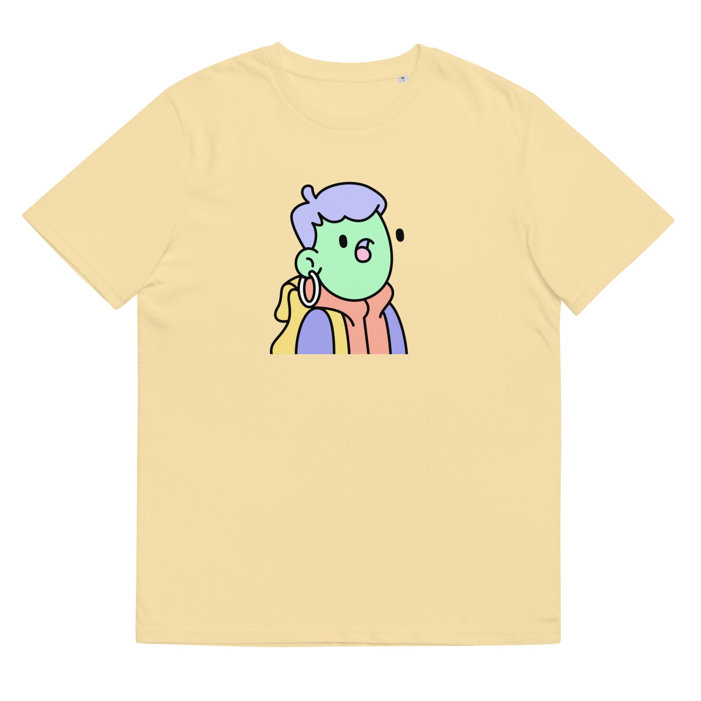 Unisex organic cotton t-shirt feat Doodle #4954