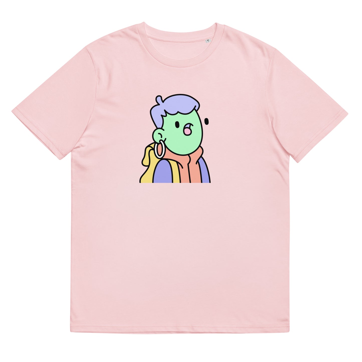 Unisex organic cotton t-shirt feat Doodle #4954