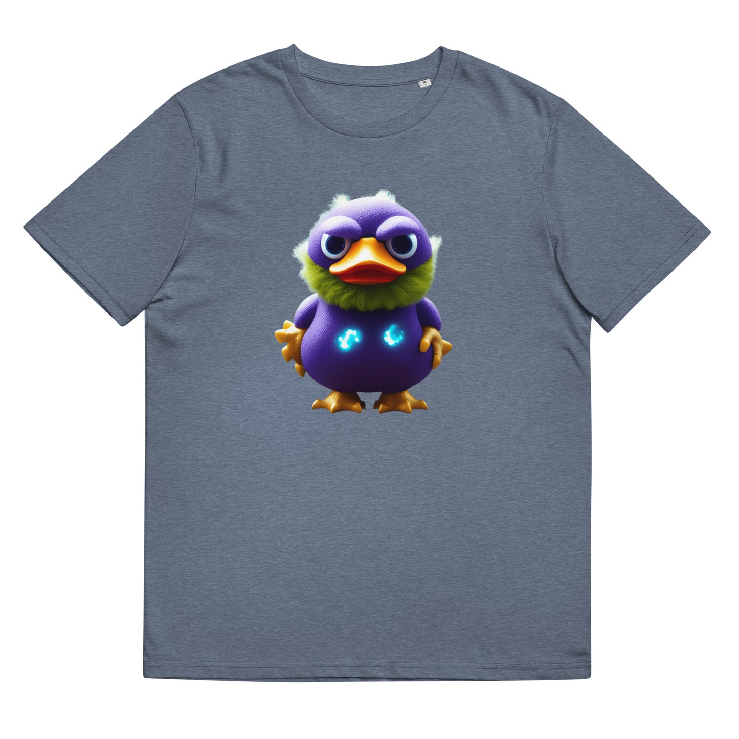 Unisex organic cotton t-shirt feat GalactLINGS Zapbeard