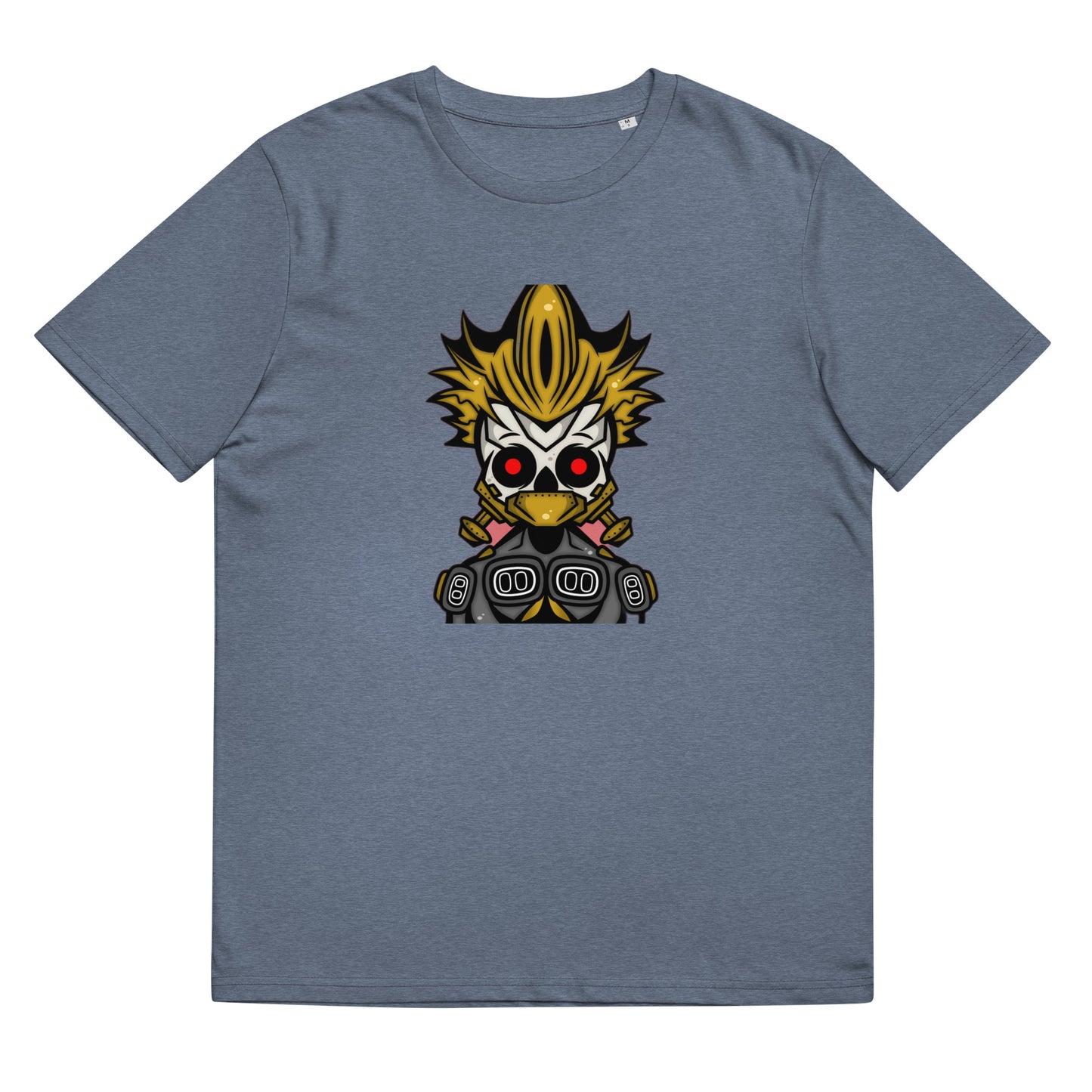 Unisex organic cotton t-shirt feat Eggnion X Skulls Gang #113