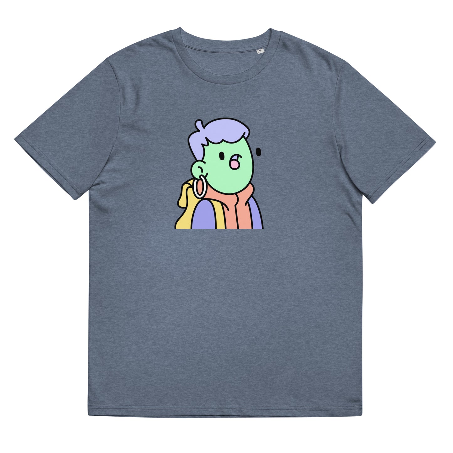 Unisex organic cotton t-shirt feat Doodle #4954