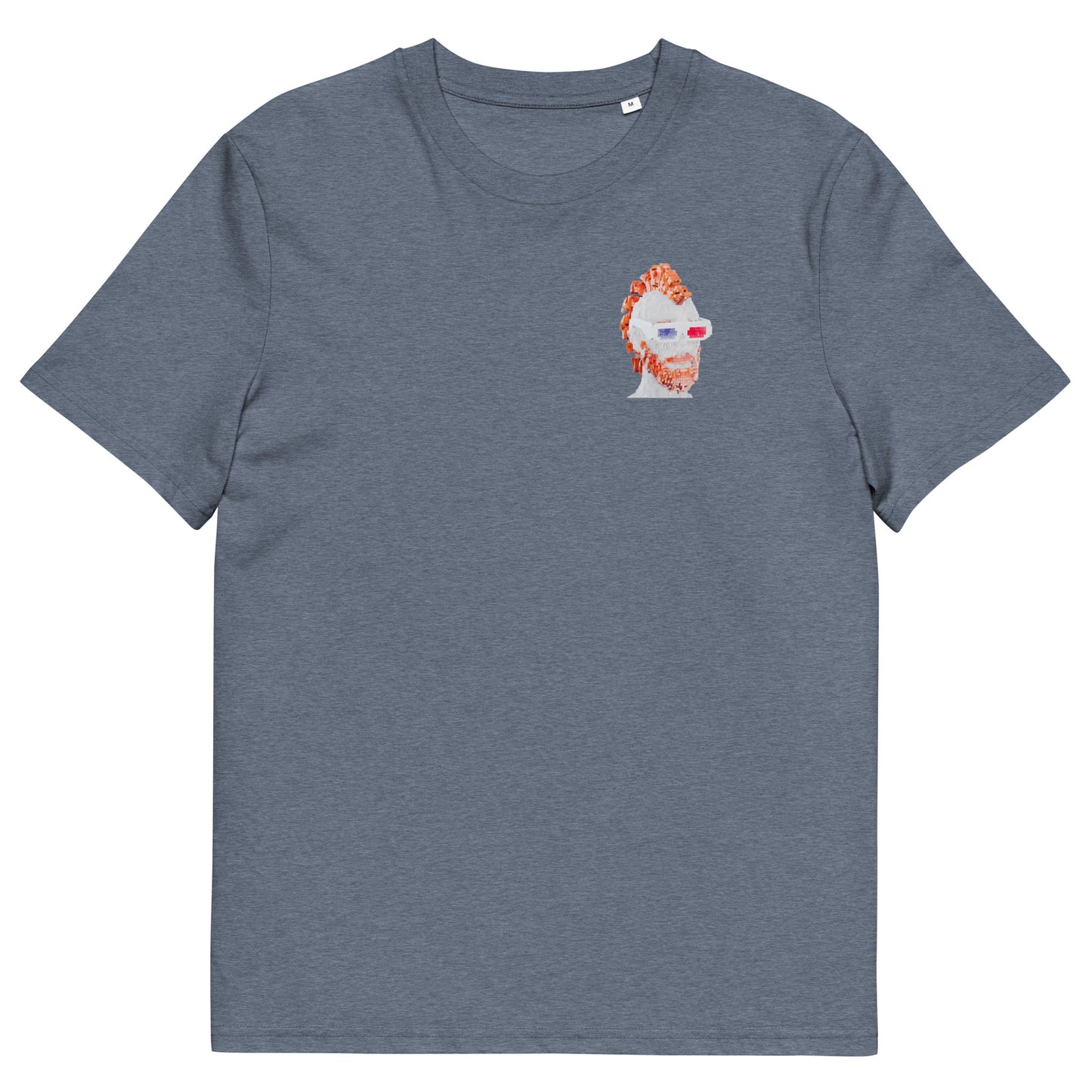 Unisex organic cotton t-shirt feat. BrightFutureGuy - Farcaster