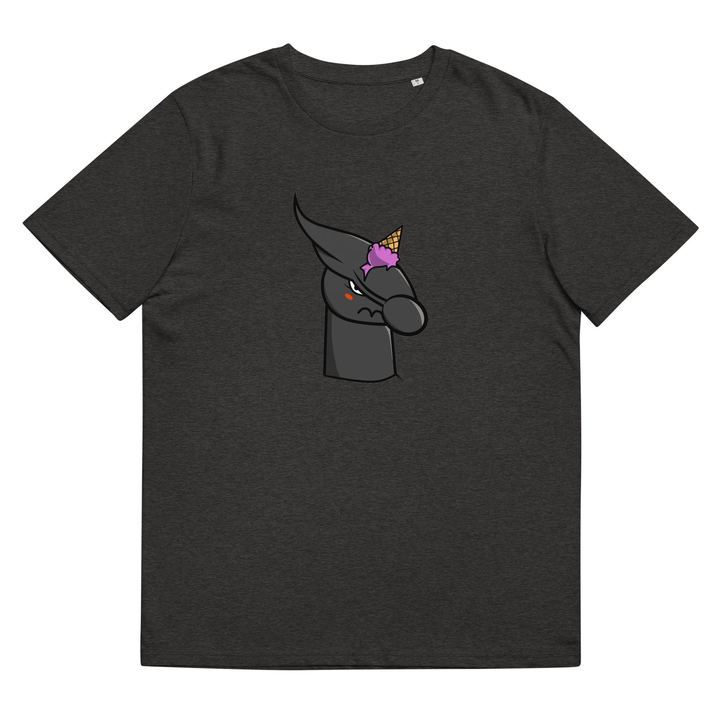 Unisex organic cotton t-shirt feat UNICORN #333D