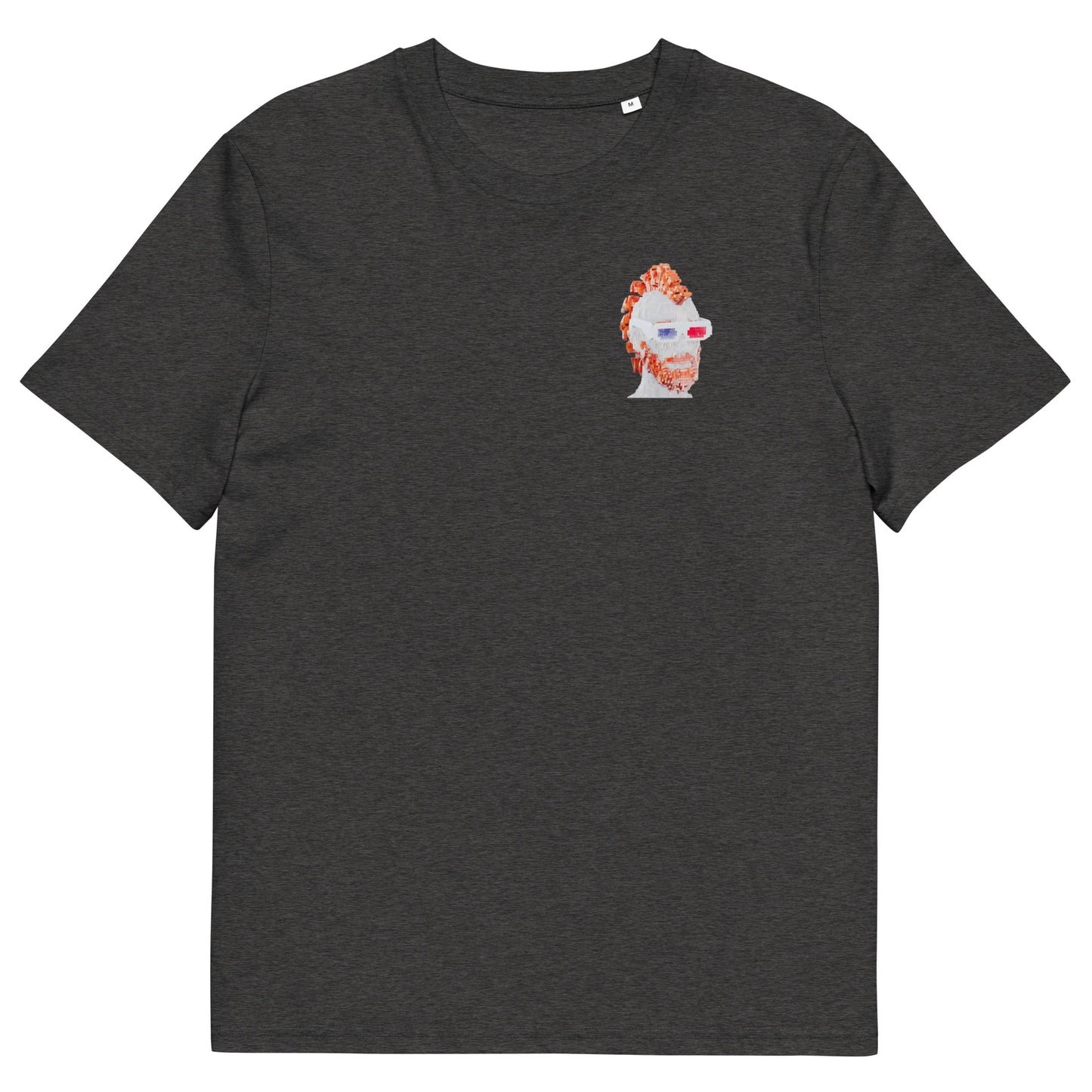 Unisex organic cotton t-shirt feat. BrightFutureGuy - Farcaster