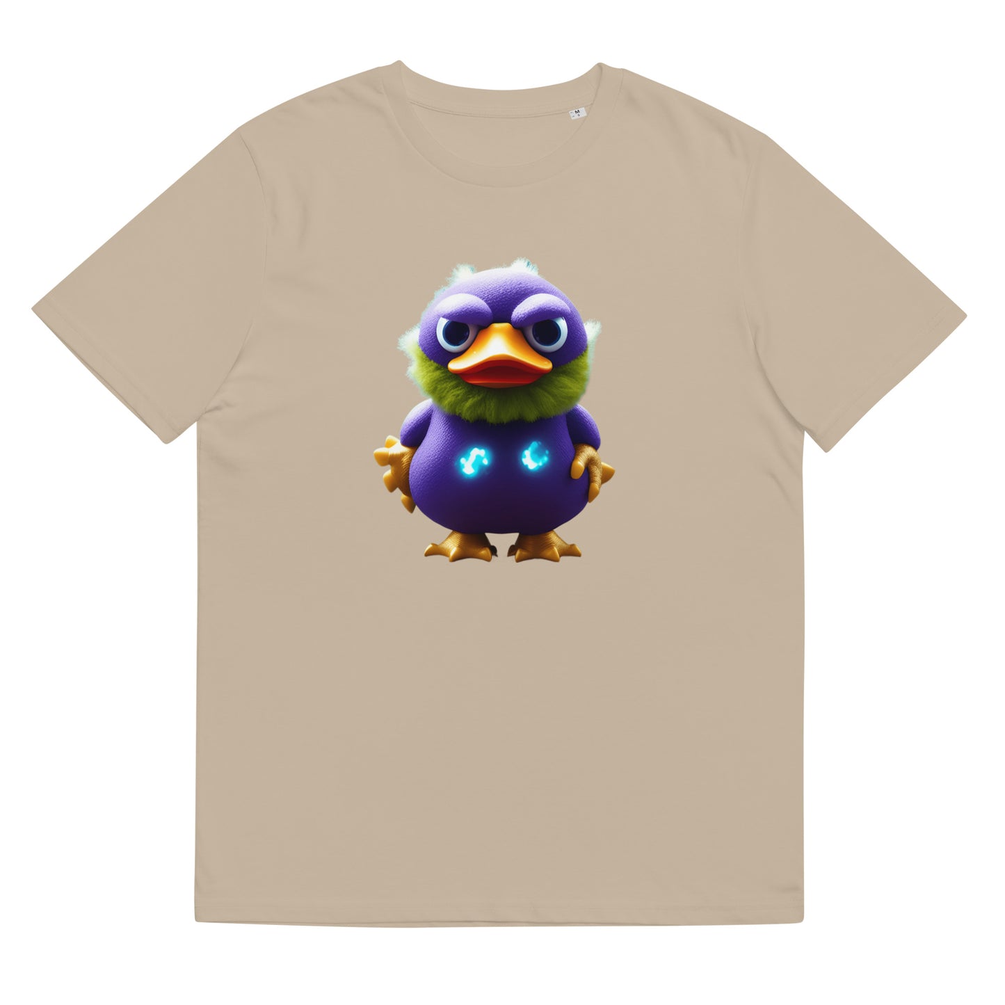 Unisex organic cotton t-shirt feat GalactLINGS Zapbeard
