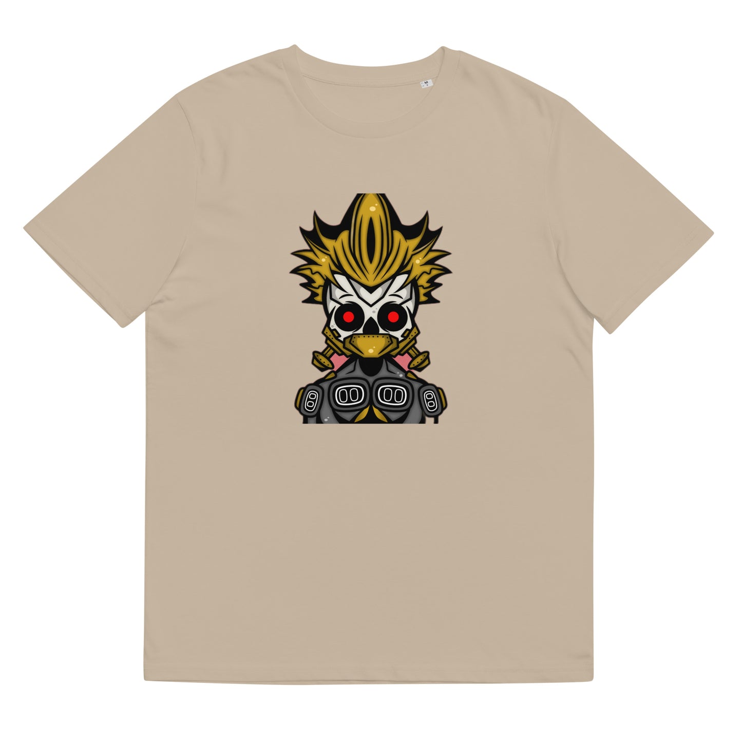 Unisex organic cotton t-shirt feat Eggnion X Skulls Gang #113