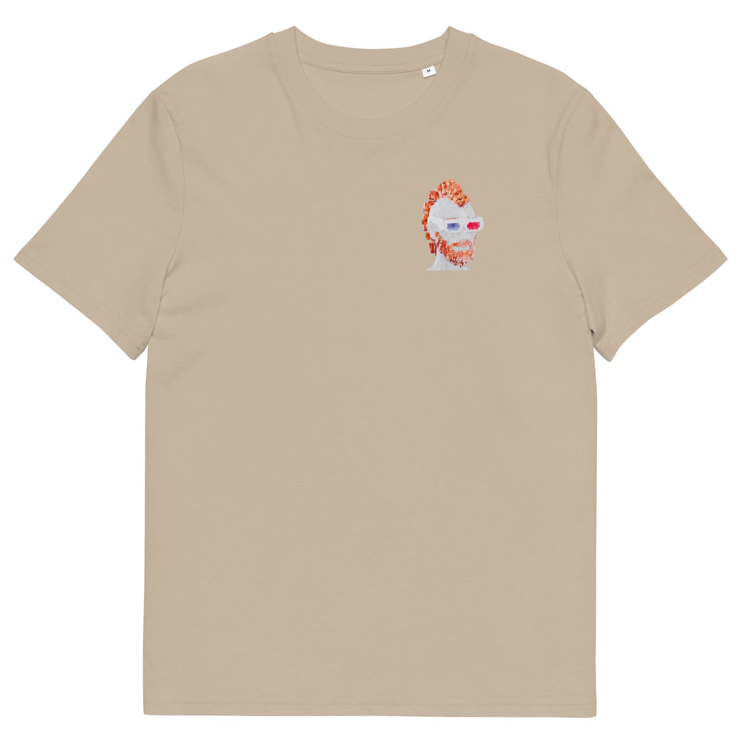 Unisex organic cotton t-shirt feat. BrightFutureGuy - Farcaster