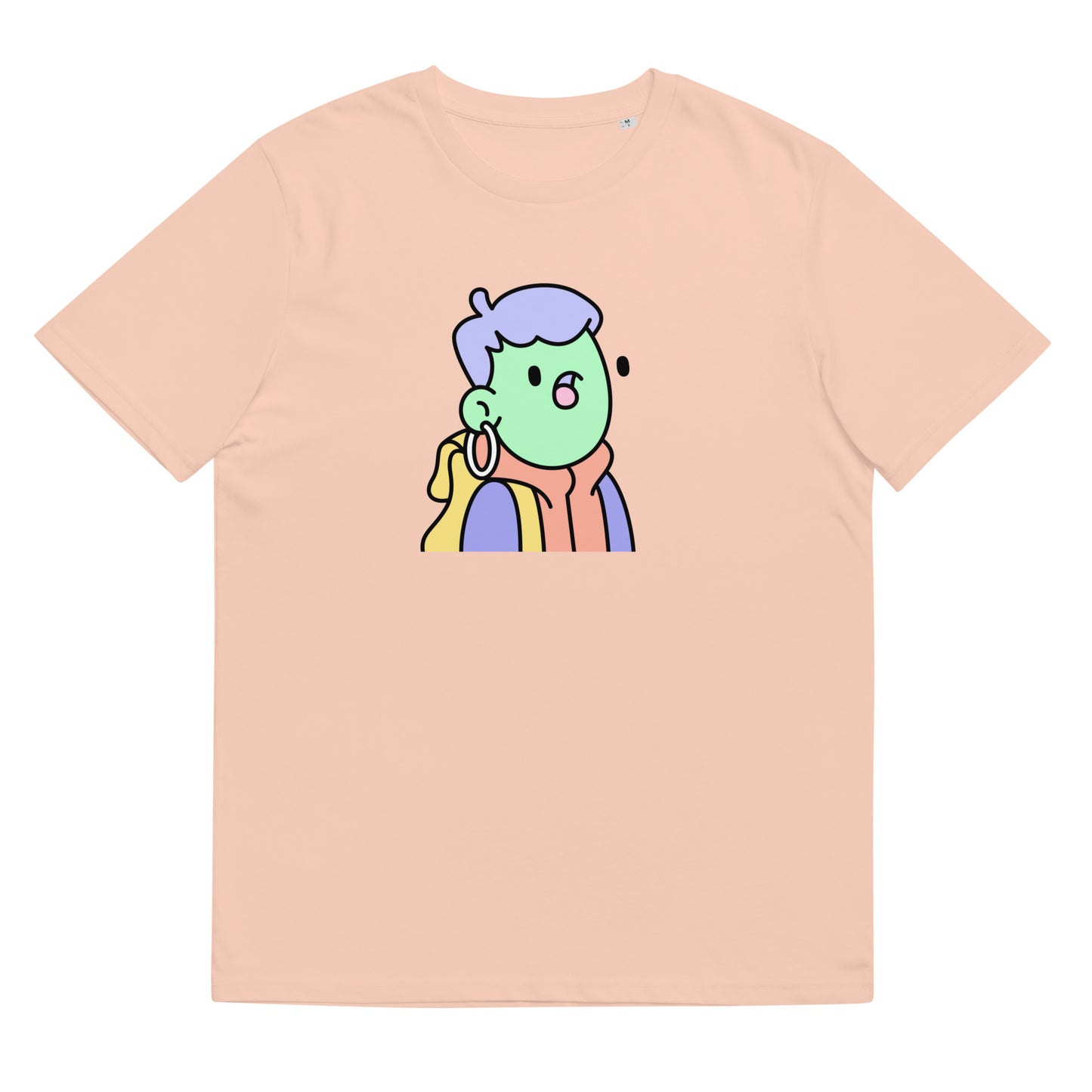 Unisex organic cotton t-shirt feat Doodle #4954