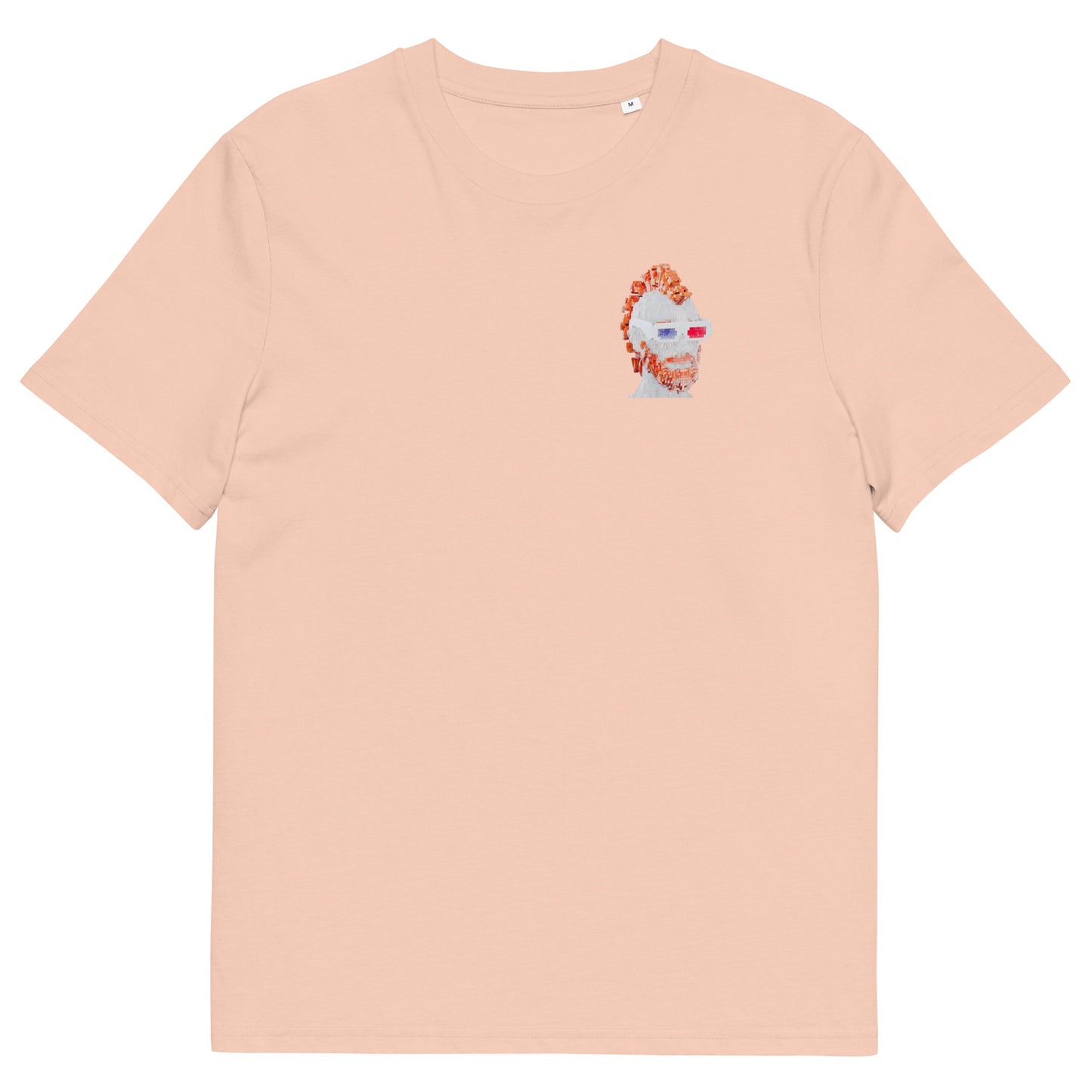 Unisex organic cotton t-shirt feat. BrightFutureGuy - Farcaster