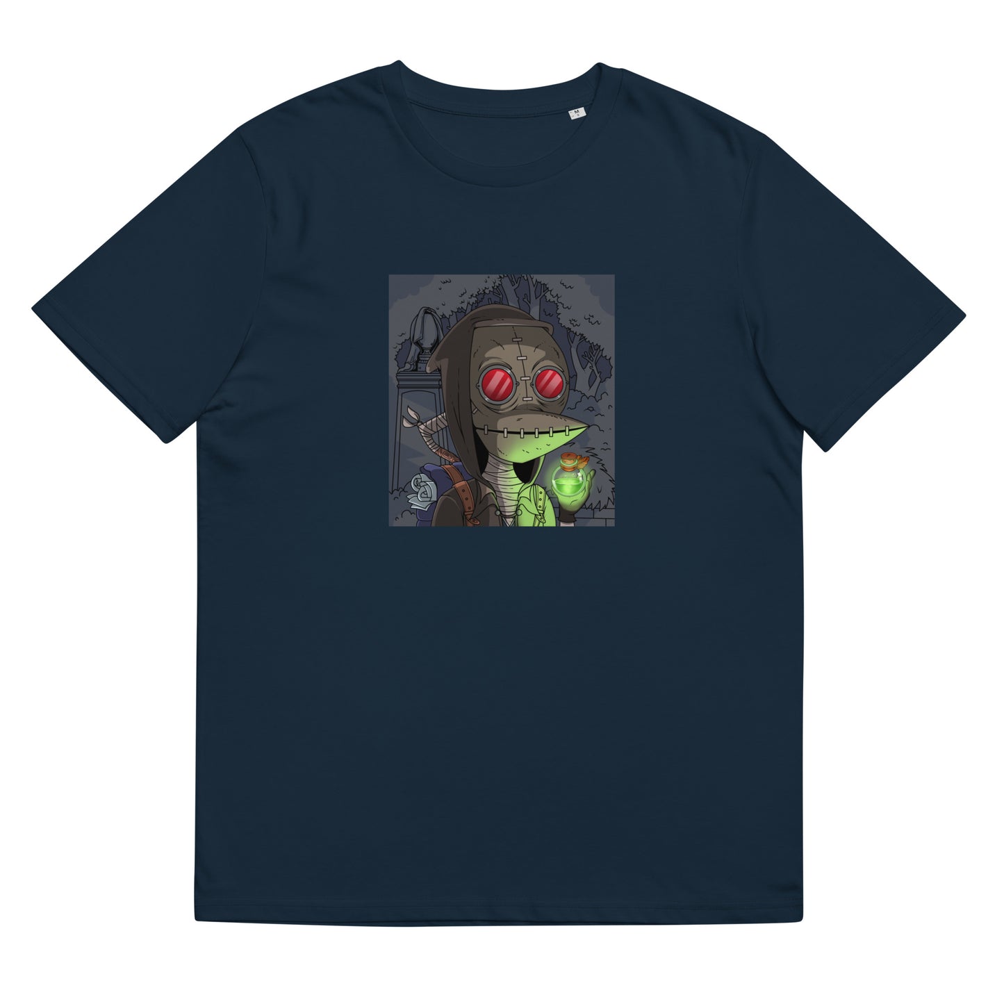 Unisex organic cotton t-shirt feat aliendumbclub