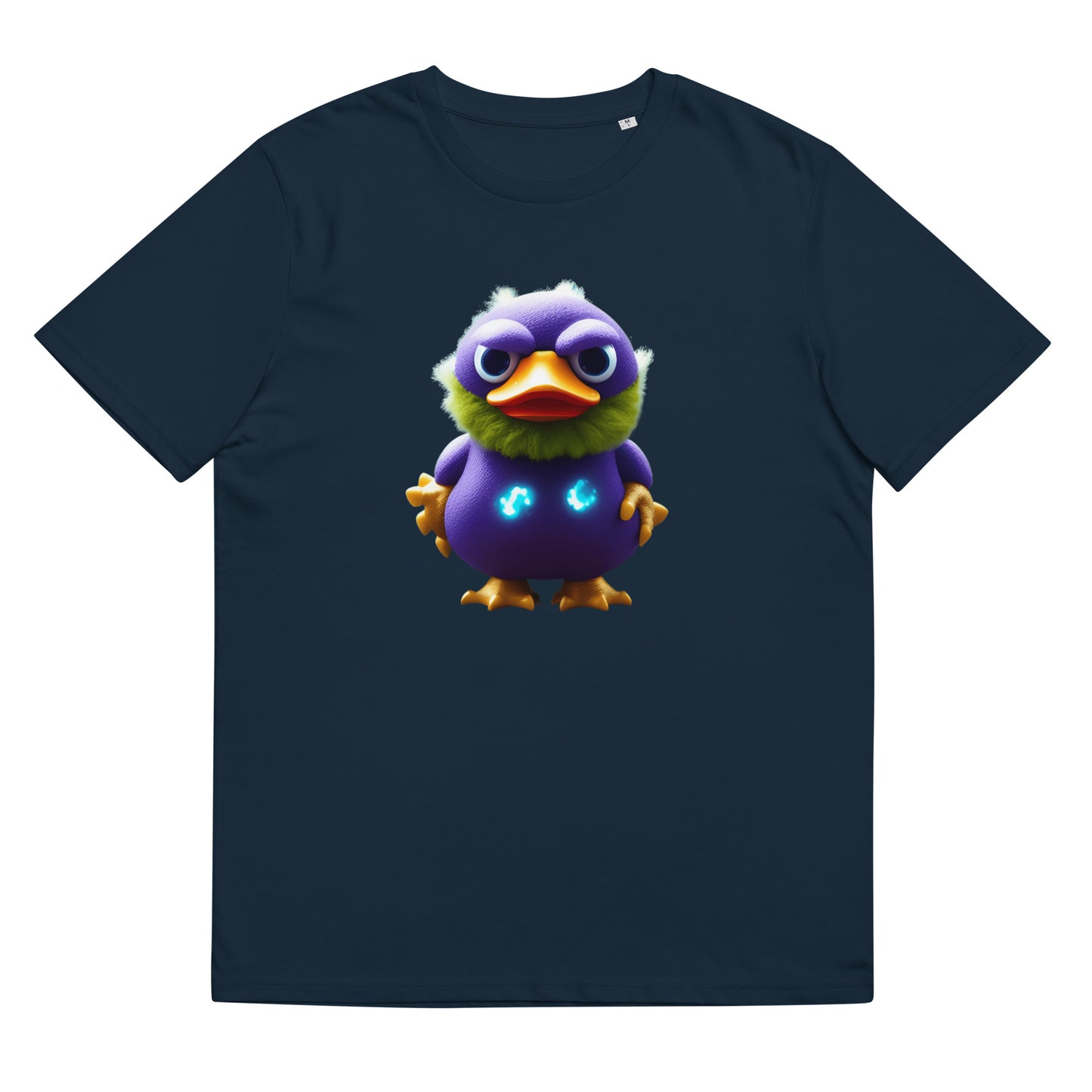 Unisex organic cotton t-shirt feat GalactLINGS Zapbeard