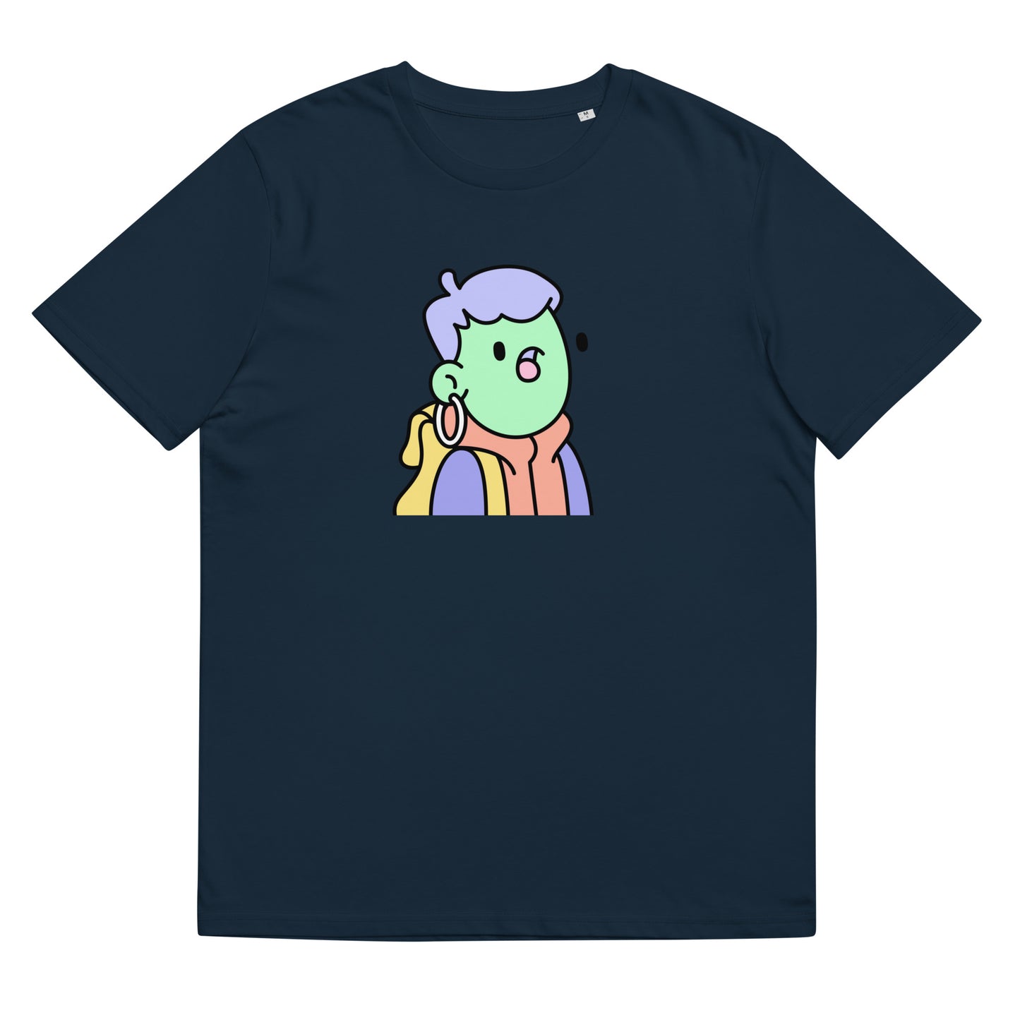 Unisex organic cotton t-shirt feat Doodle #4954